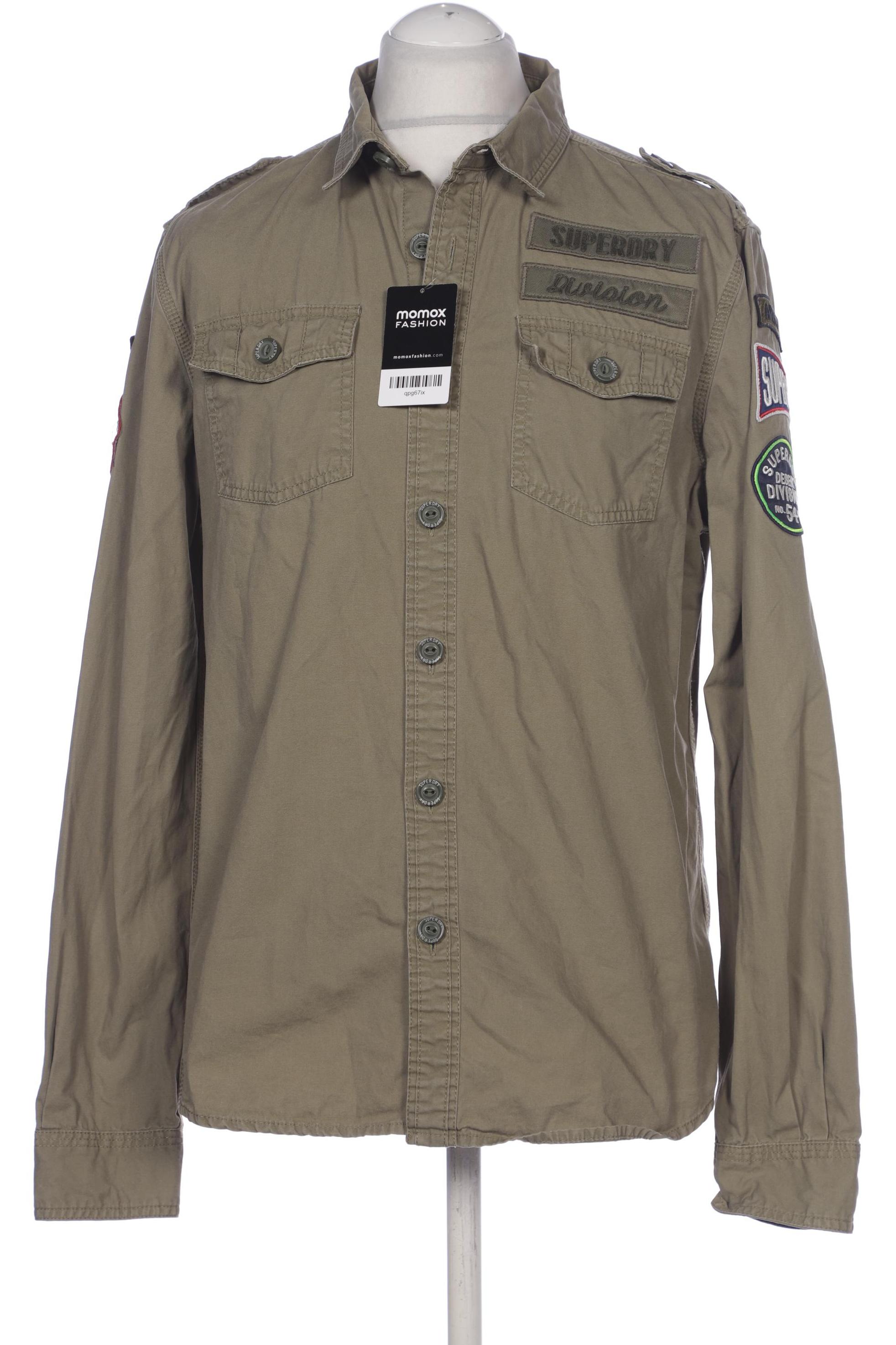 

Superdry Herren Hemd, grün, Gr. 54