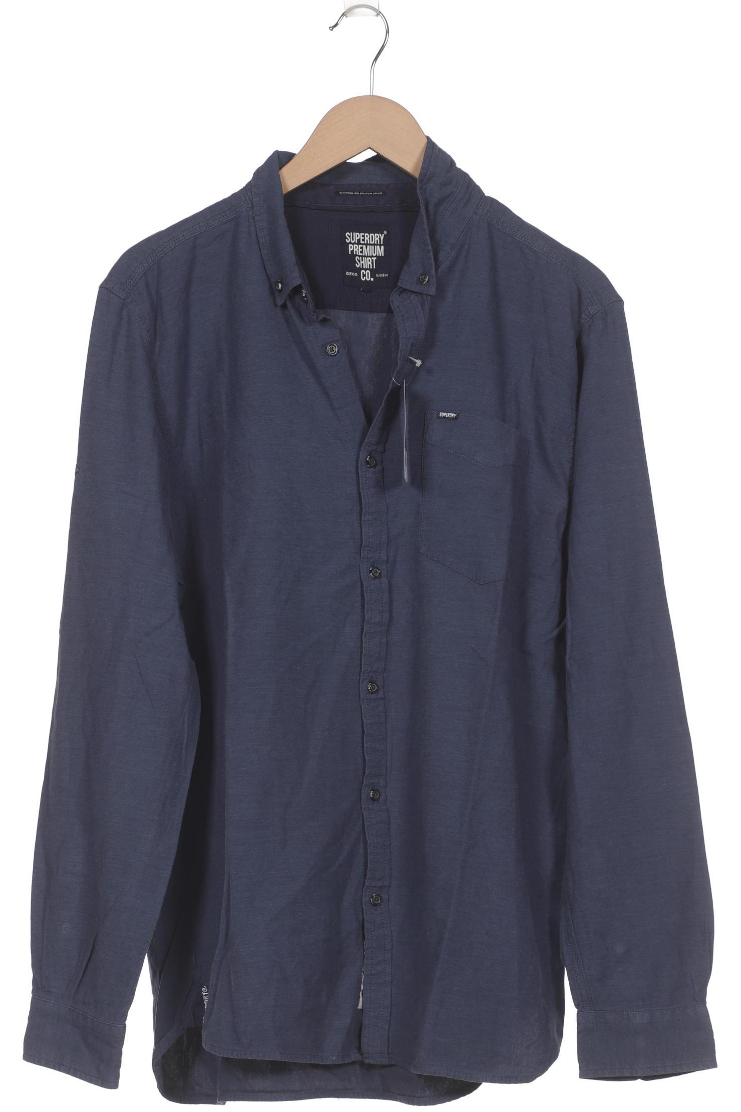 

Superdry Herren Hemd, marineblau, Gr. 56