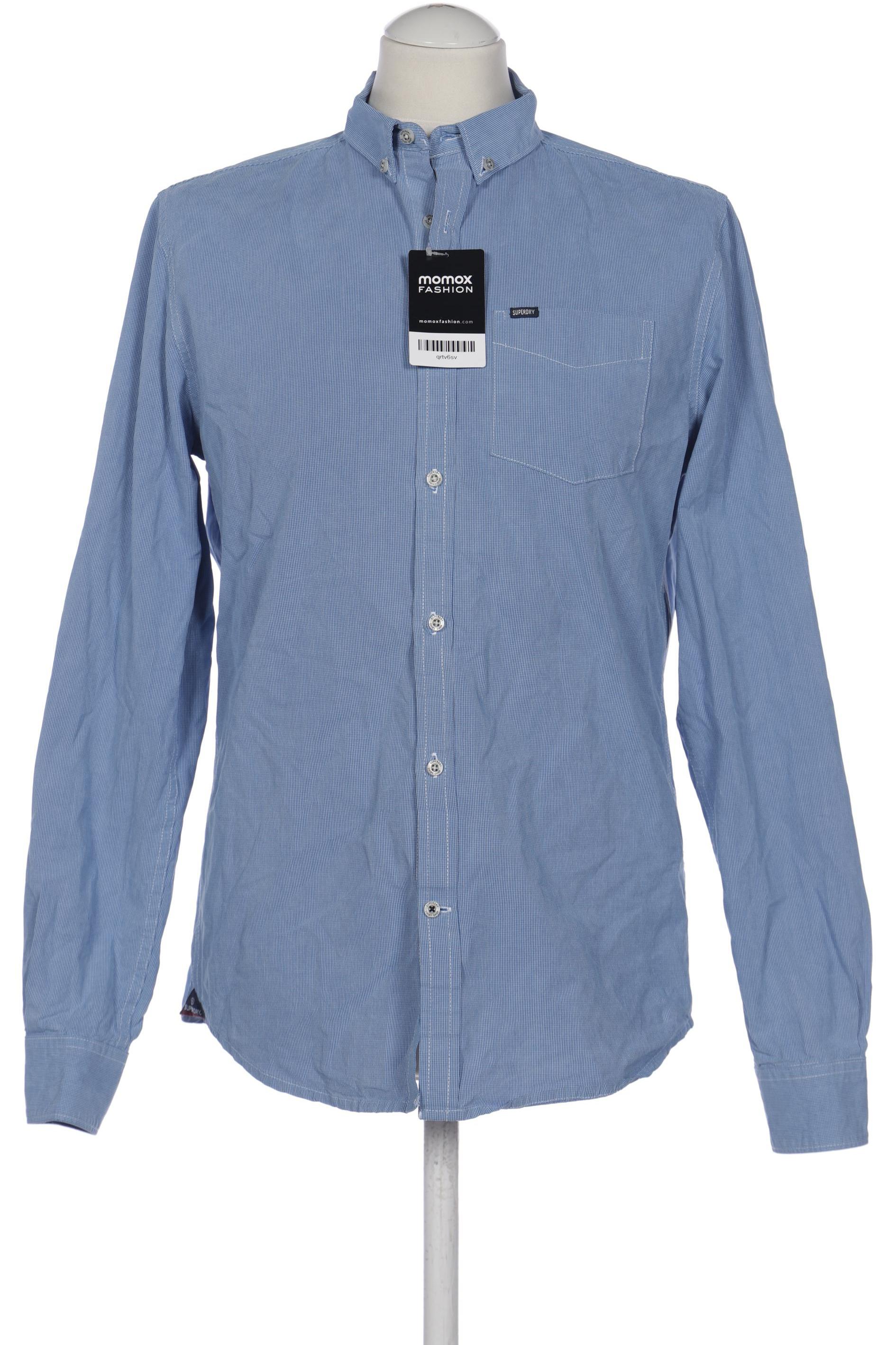 

Superdry Herren Hemd, blau