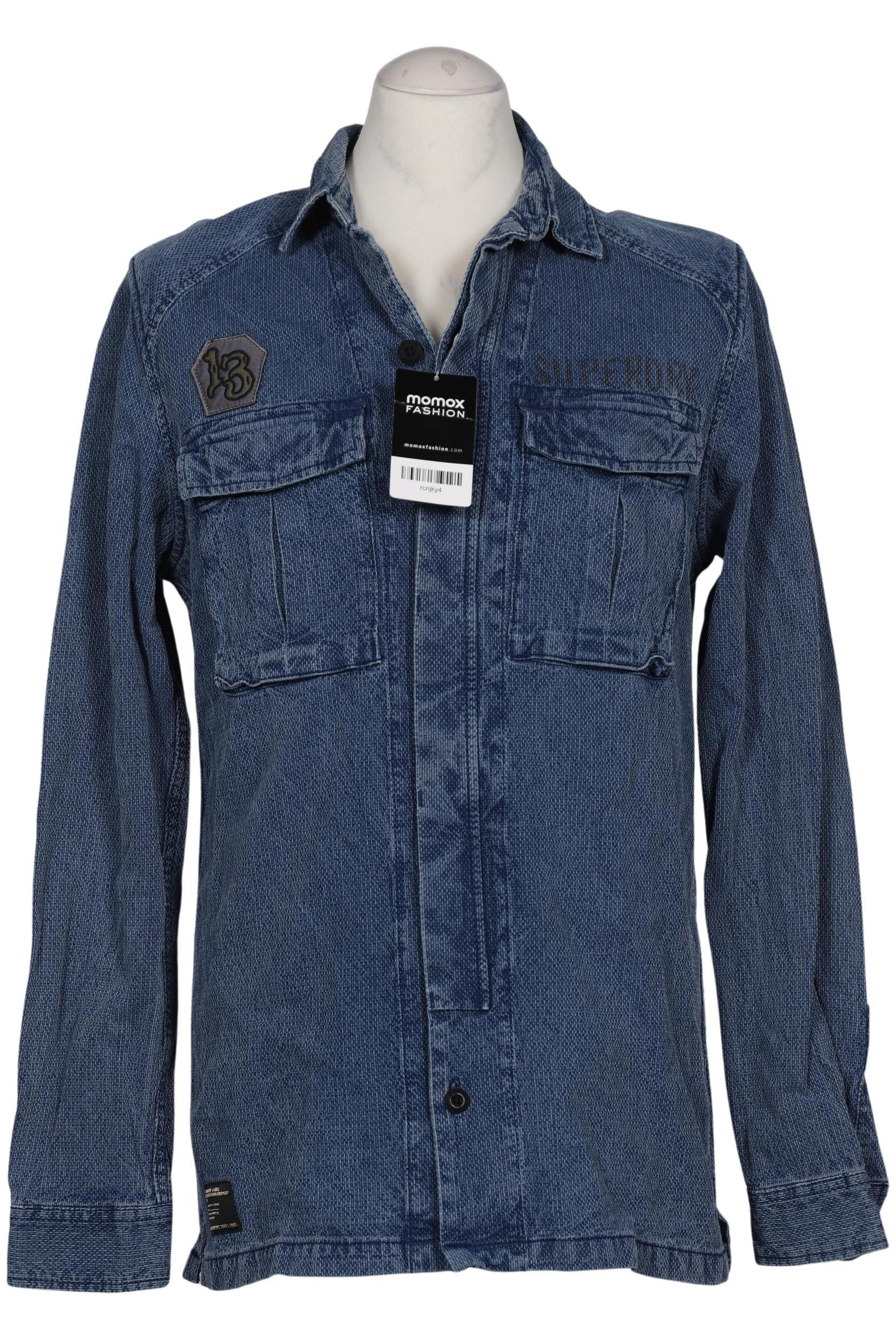 

Superdry Herren Hemd, blau, Gr. 52
