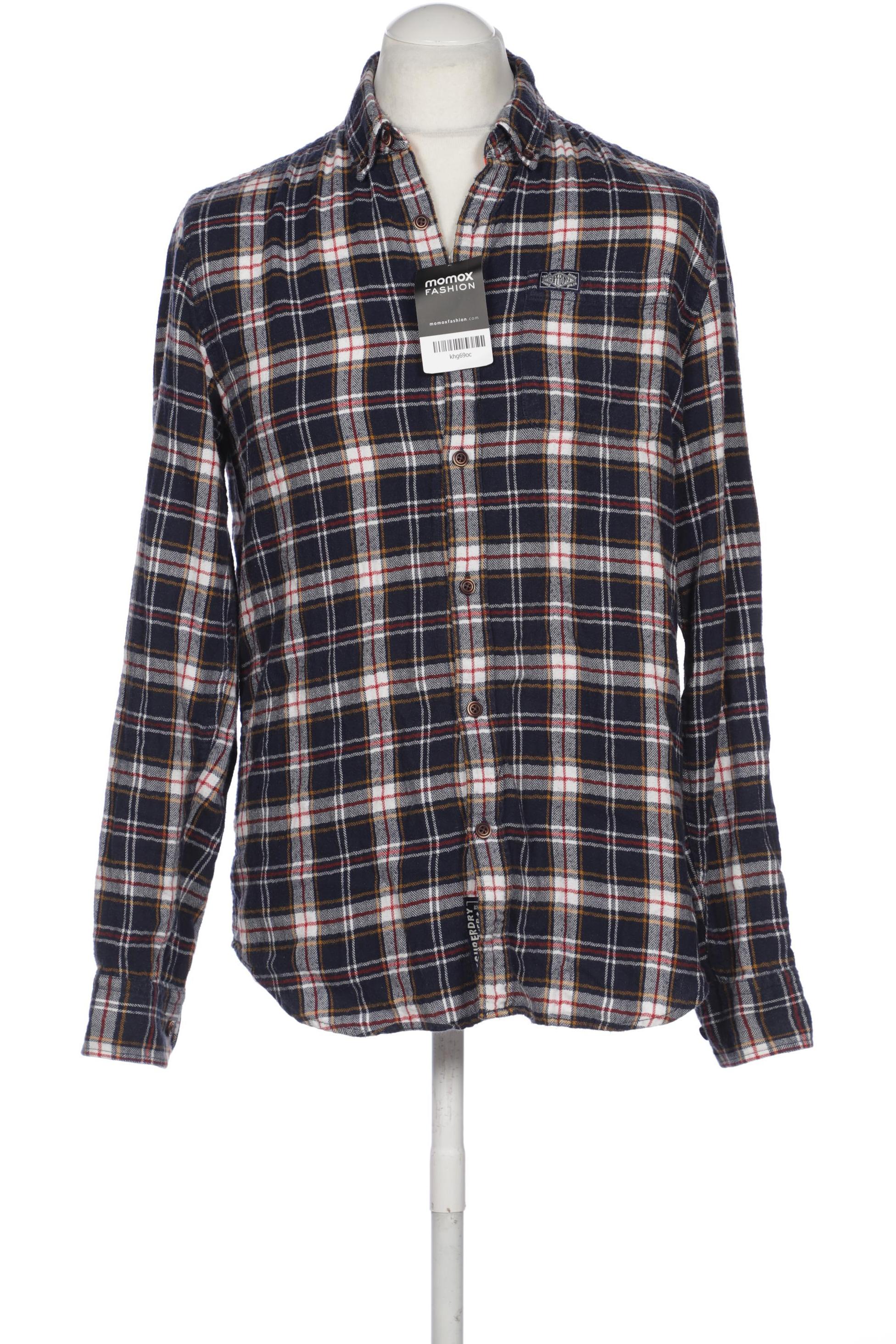 

Superdry Herren Hemd, marineblau, Gr. 52