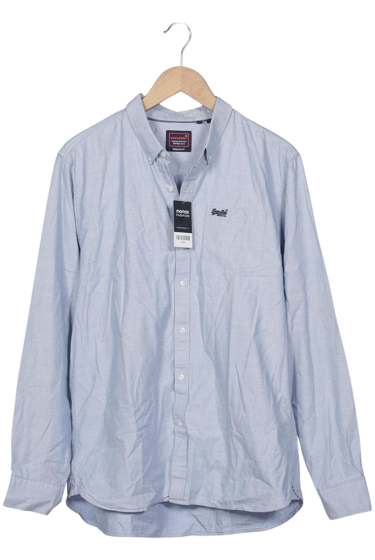 

Superdry Herren Hemd, hellblau, Gr. 58