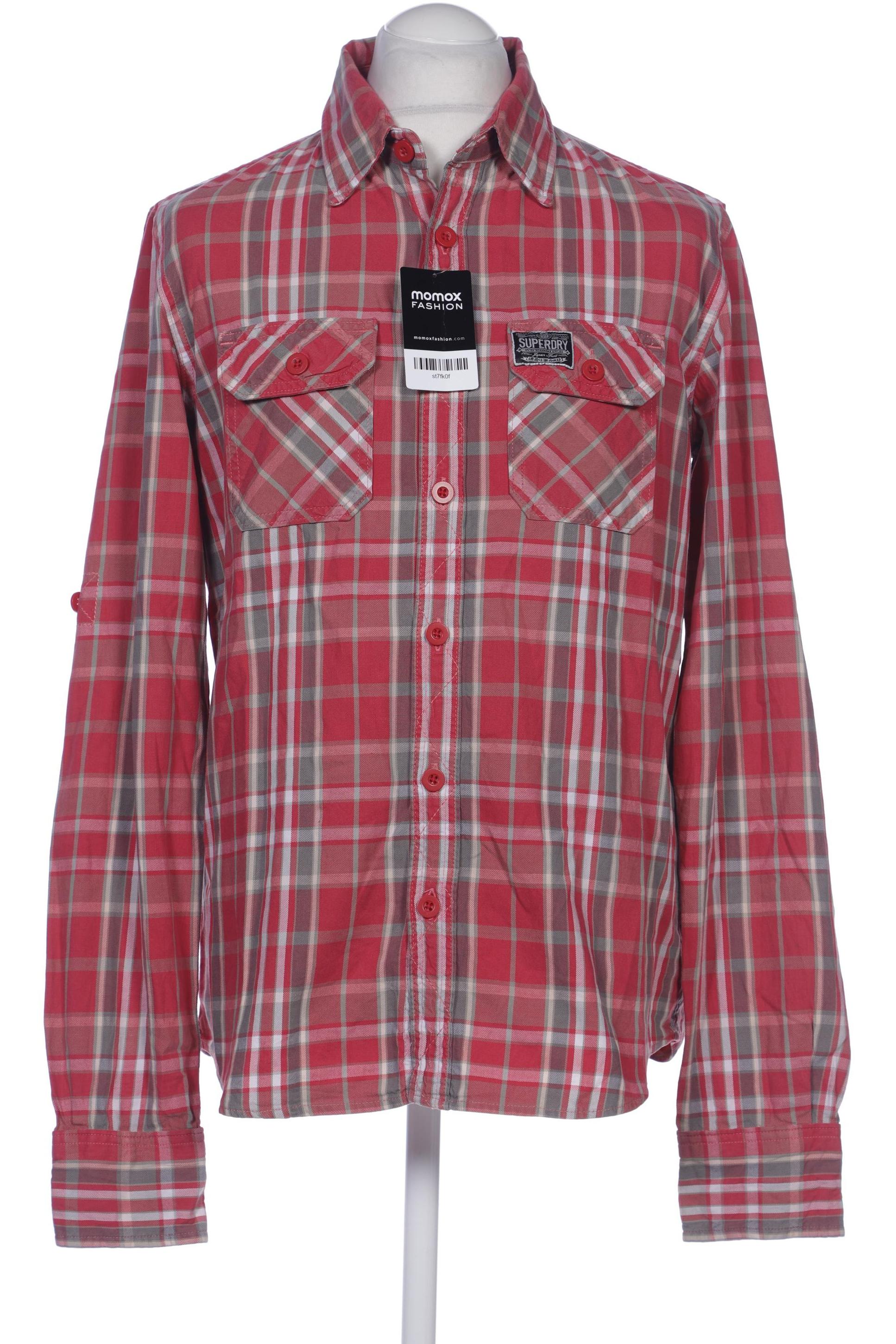

Superdry Herren Hemd, pink, Gr. 52