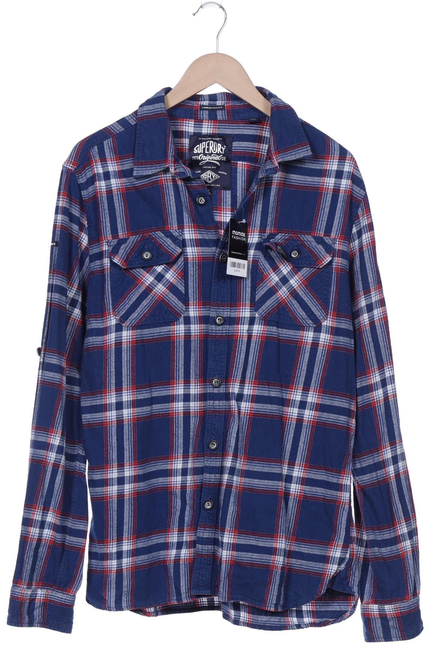 

Superdry Herren Hemd, marineblau, Gr. 56