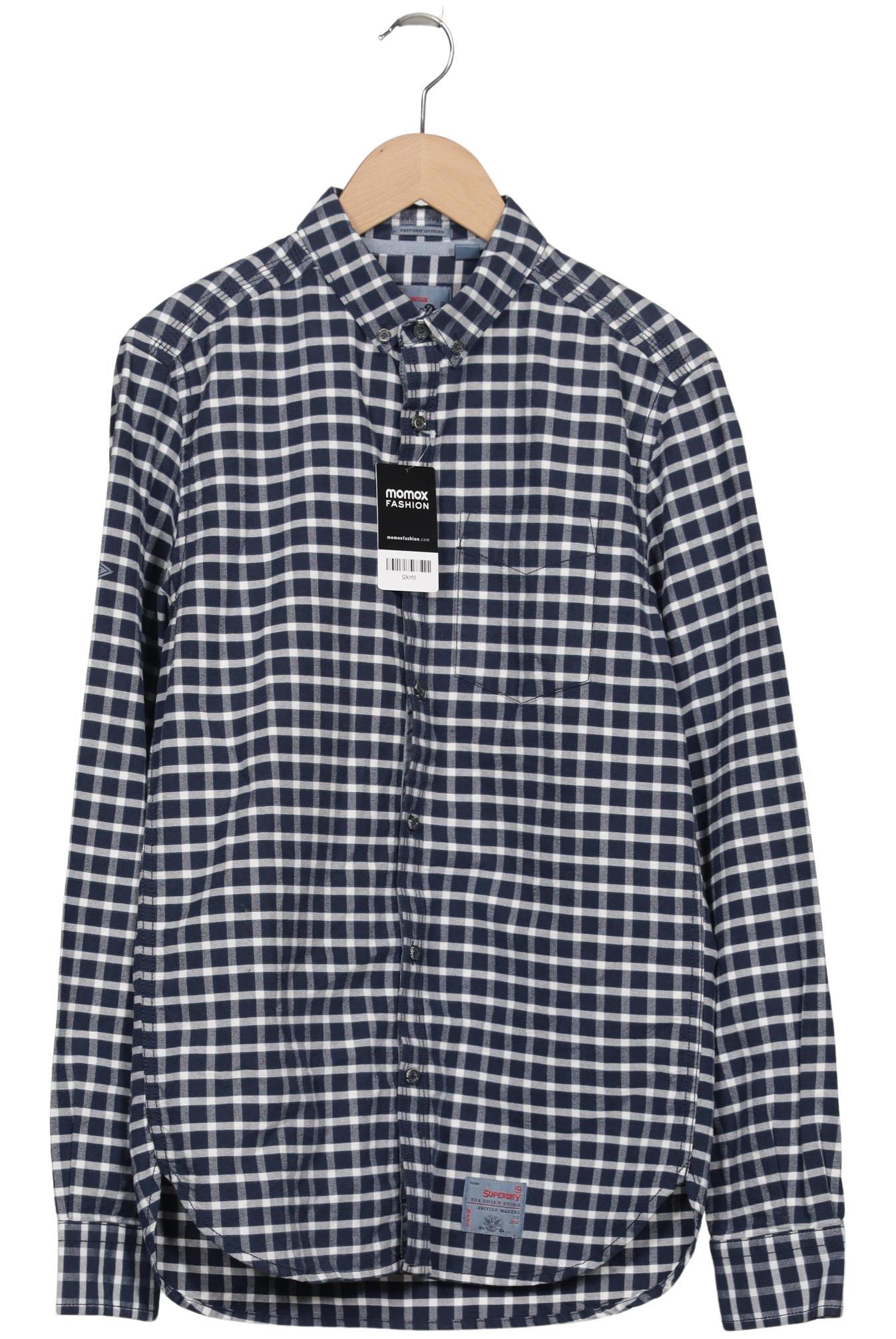 

Superdry Herren Hemd, marineblau, Gr. 46