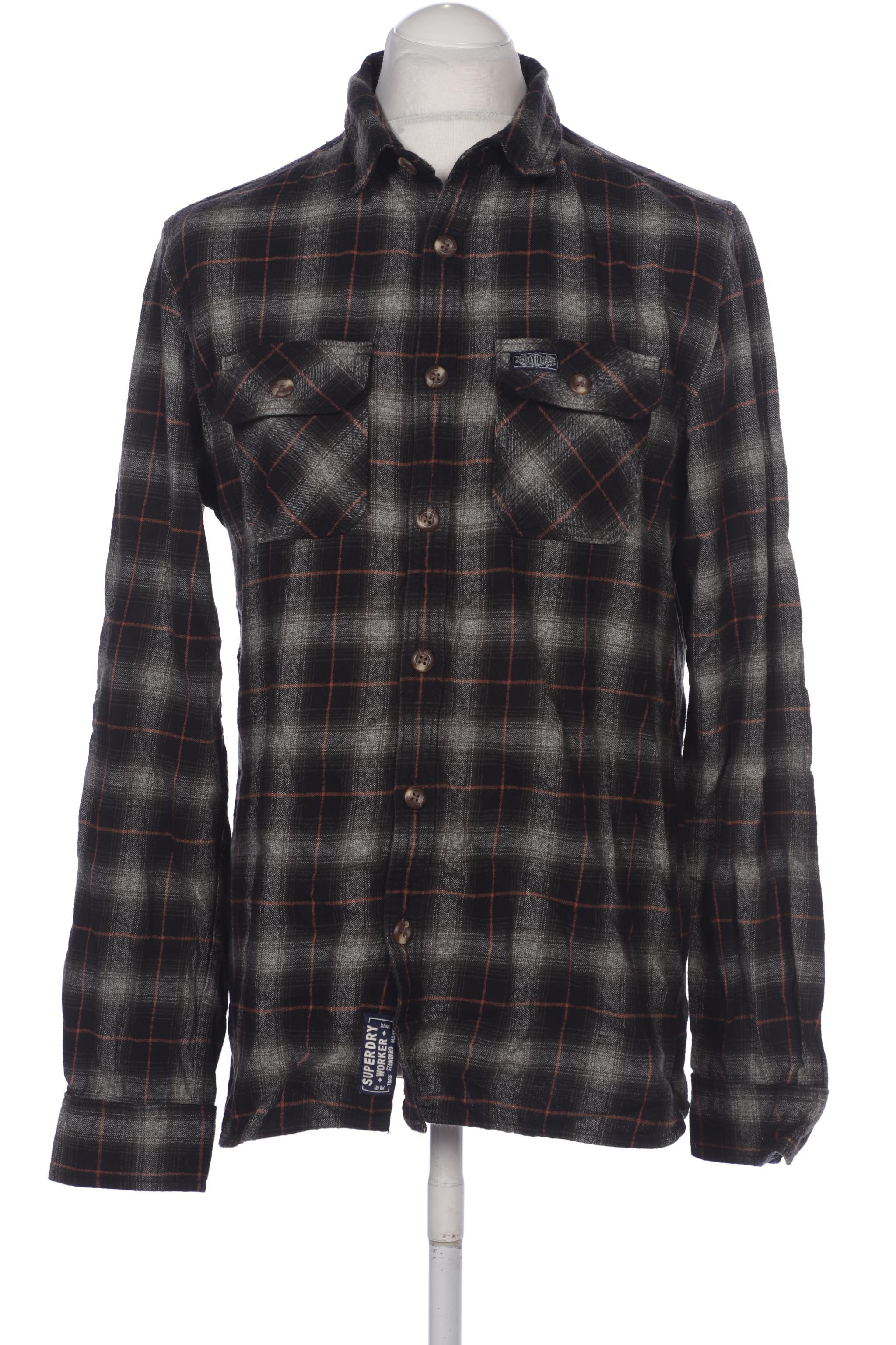 

Superdry Herren Hemd, schwarz, Gr. 54