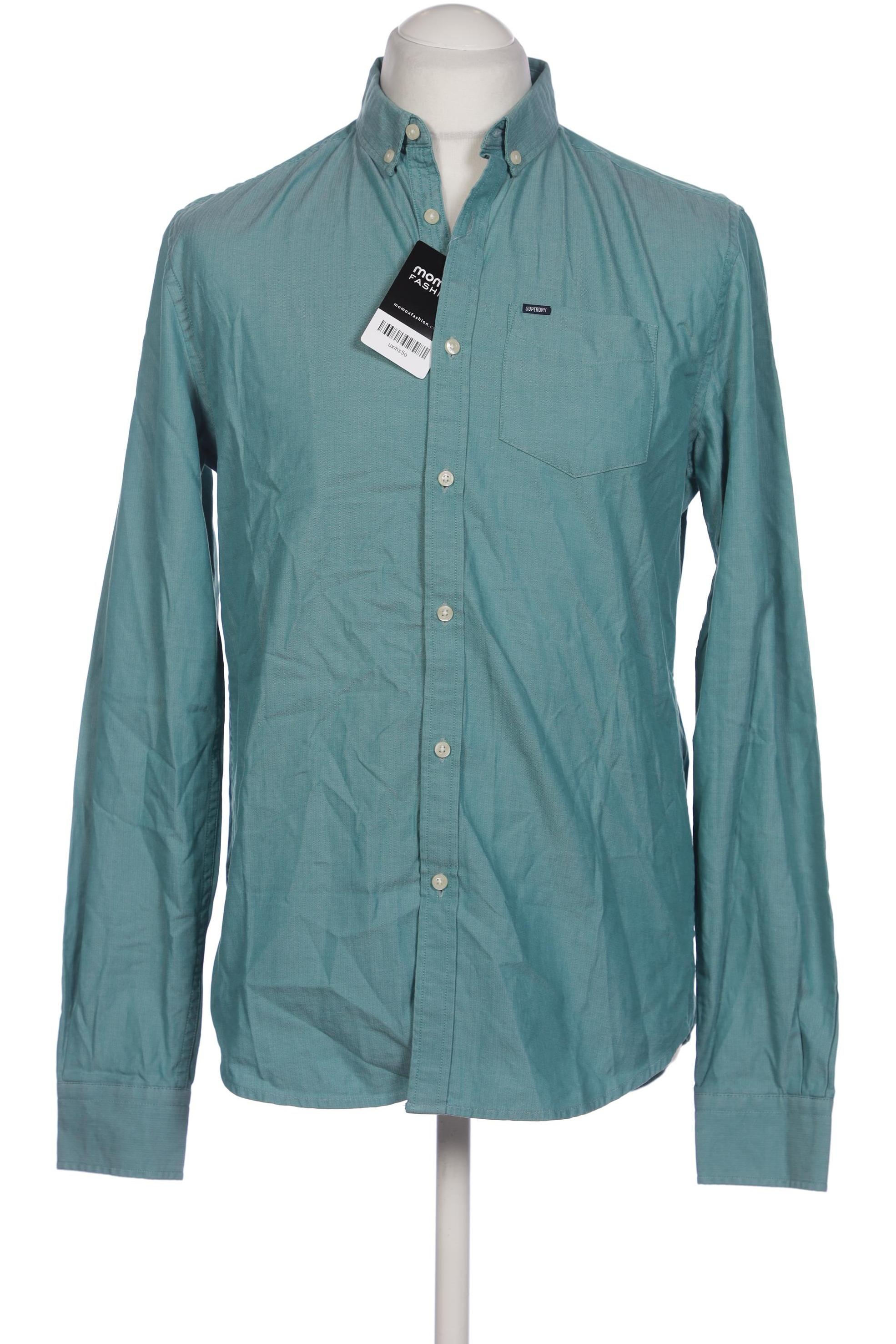 

Superdry Herren Hemd, türkis, Gr. 48