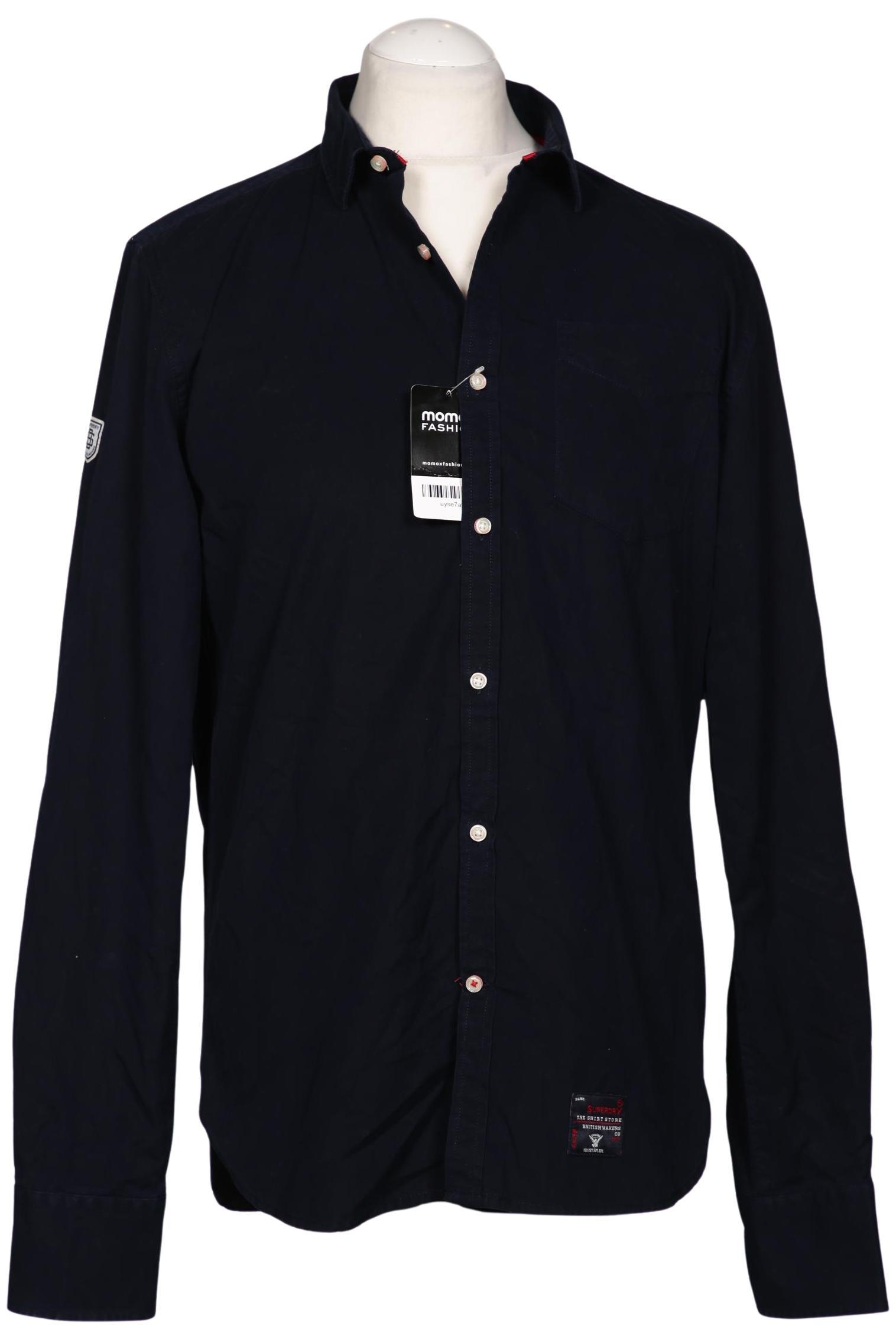 

Superdry Herren Hemd, marineblau, Gr. 52