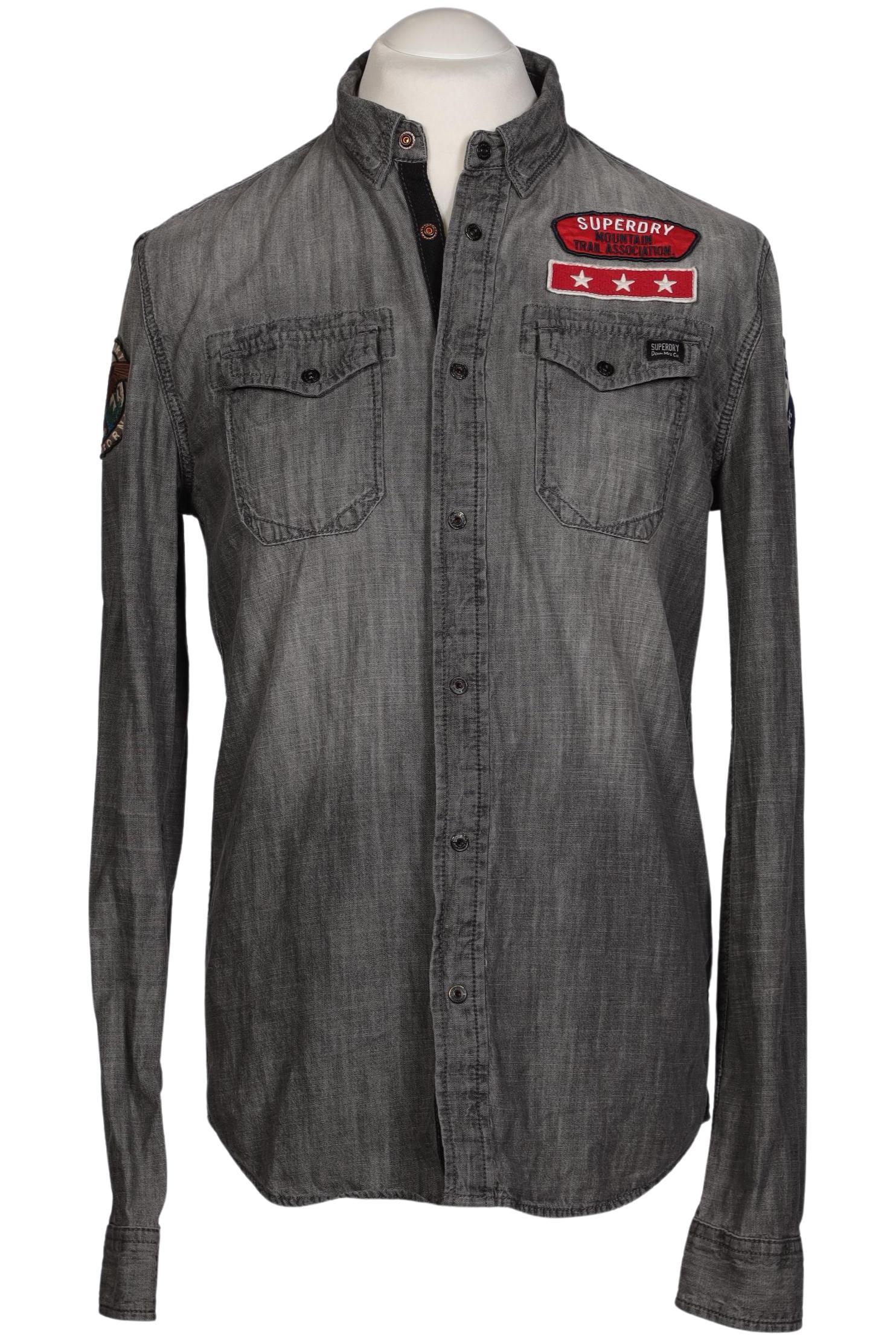 

Superdry Herren Hemd, grau, Gr. 48