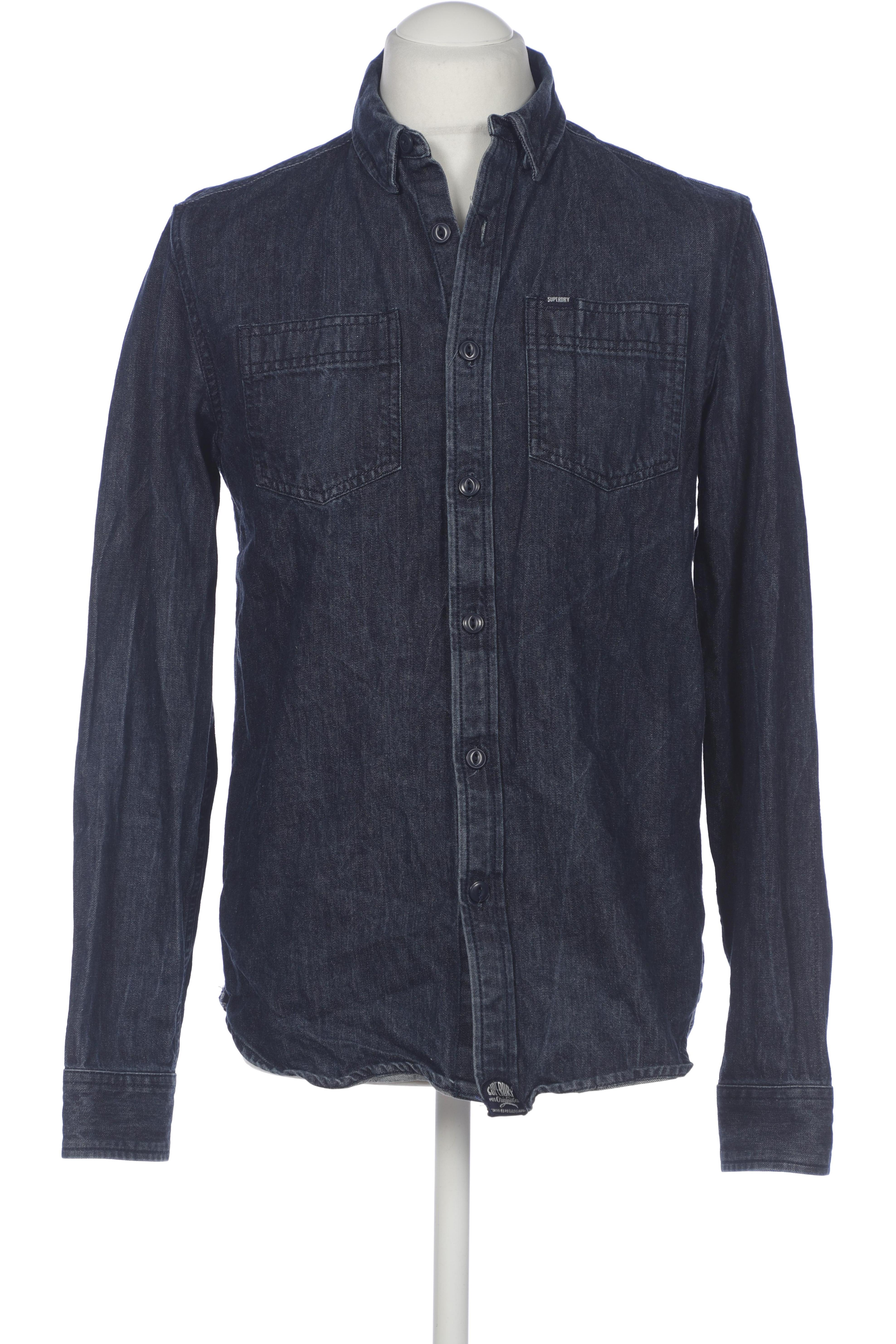 

Superdry Herren Hemd, marineblau, Gr. 52