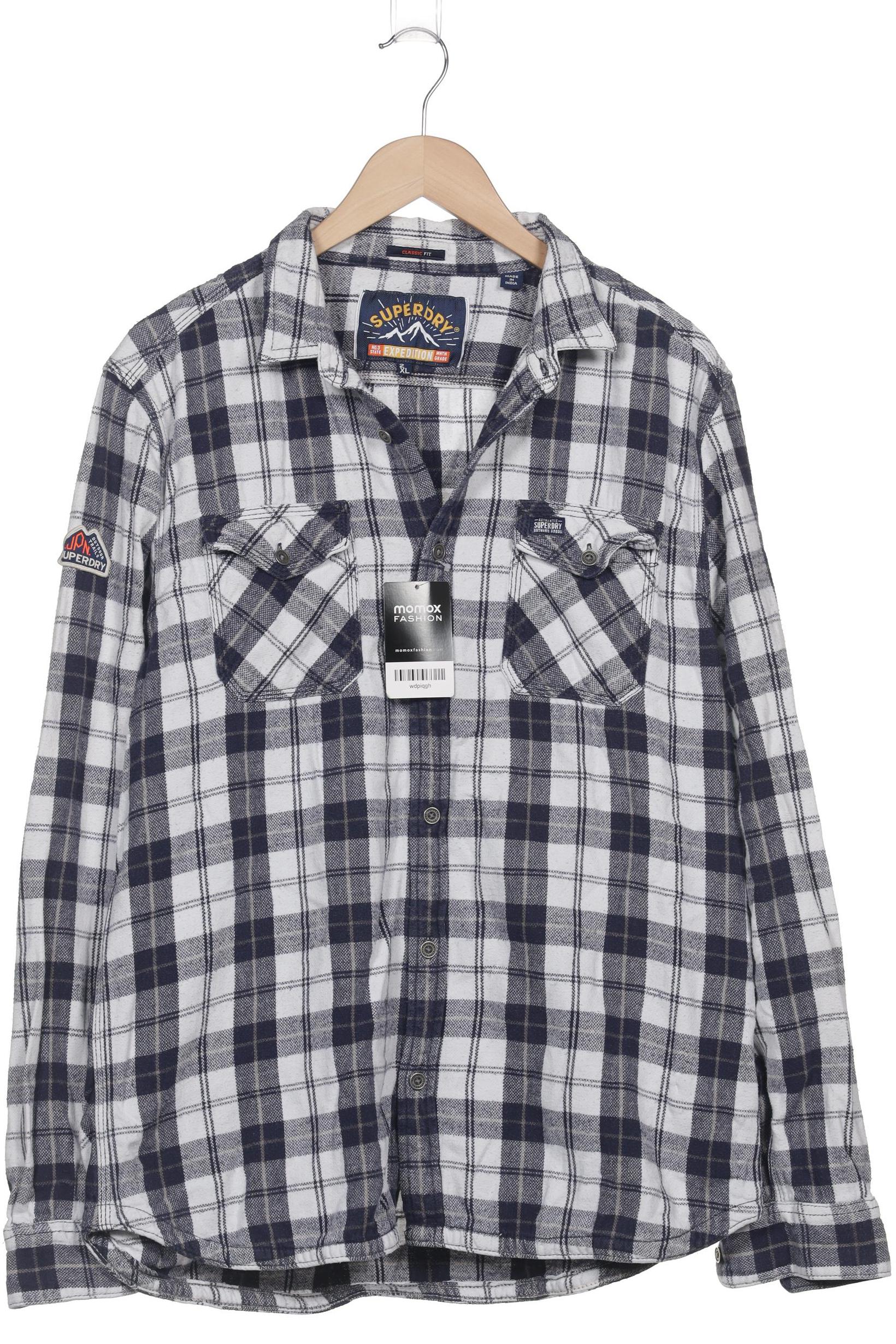 

Superdry Herren Hemd, marineblau, Gr. 56