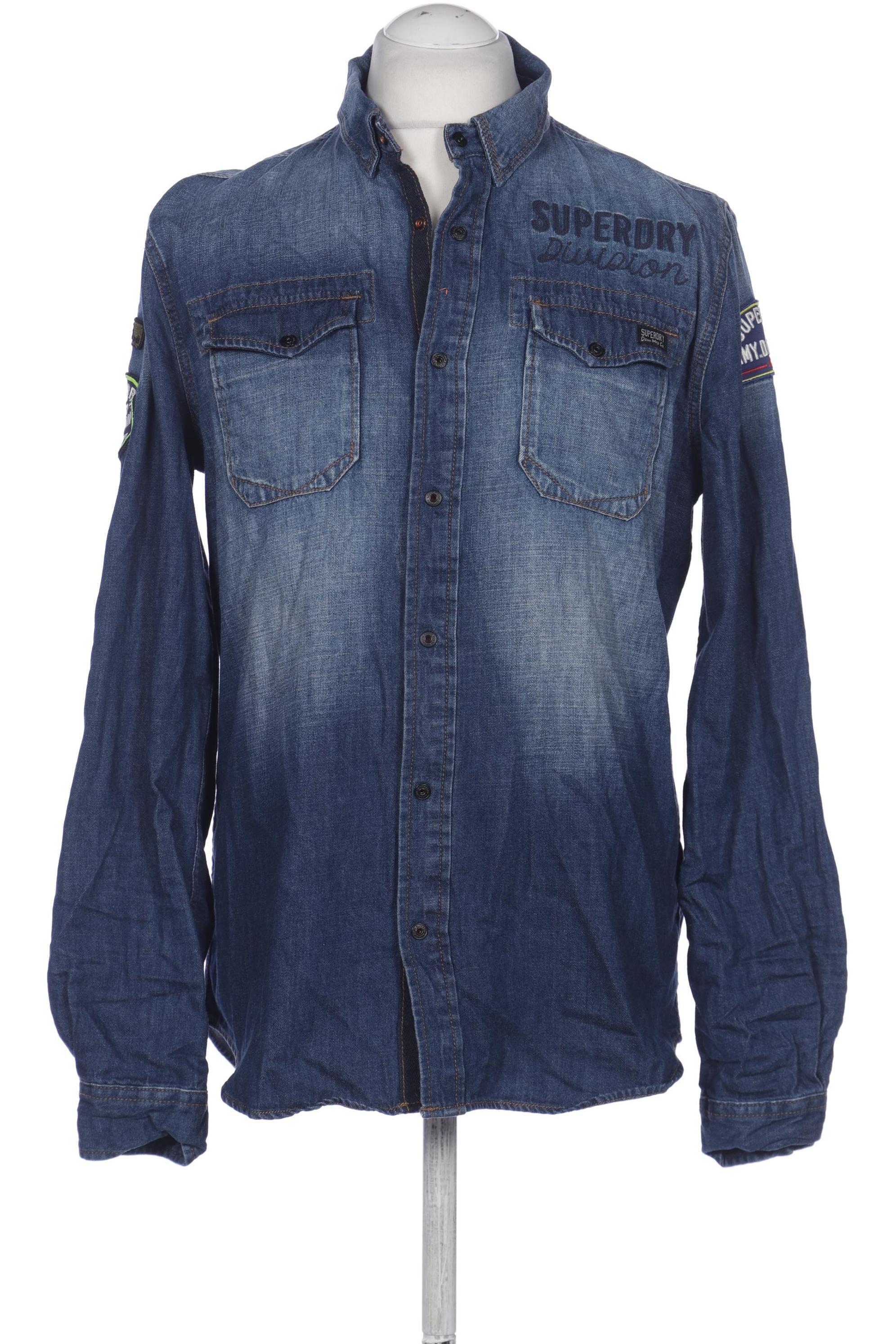 

Superdry Herren Hemd, blau, Gr. 52