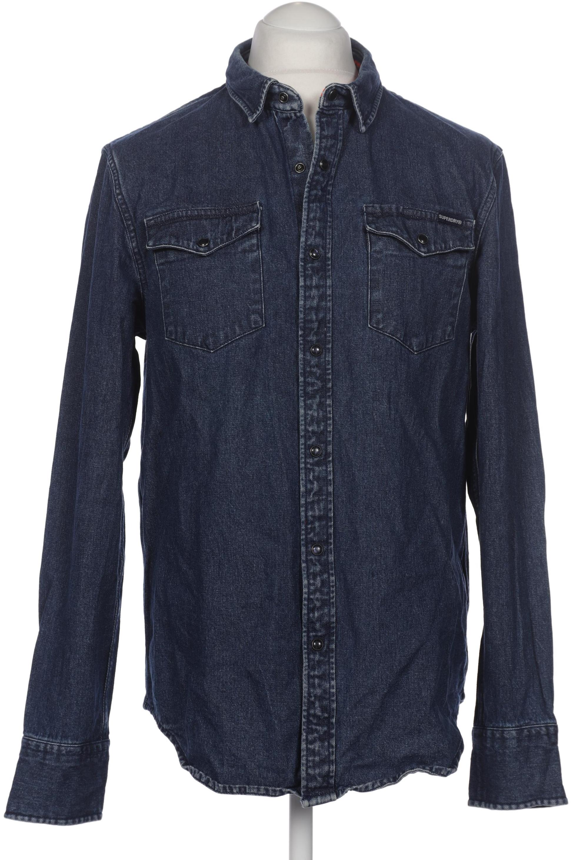 

Superdry Herren Hemd, blau, Gr. 52