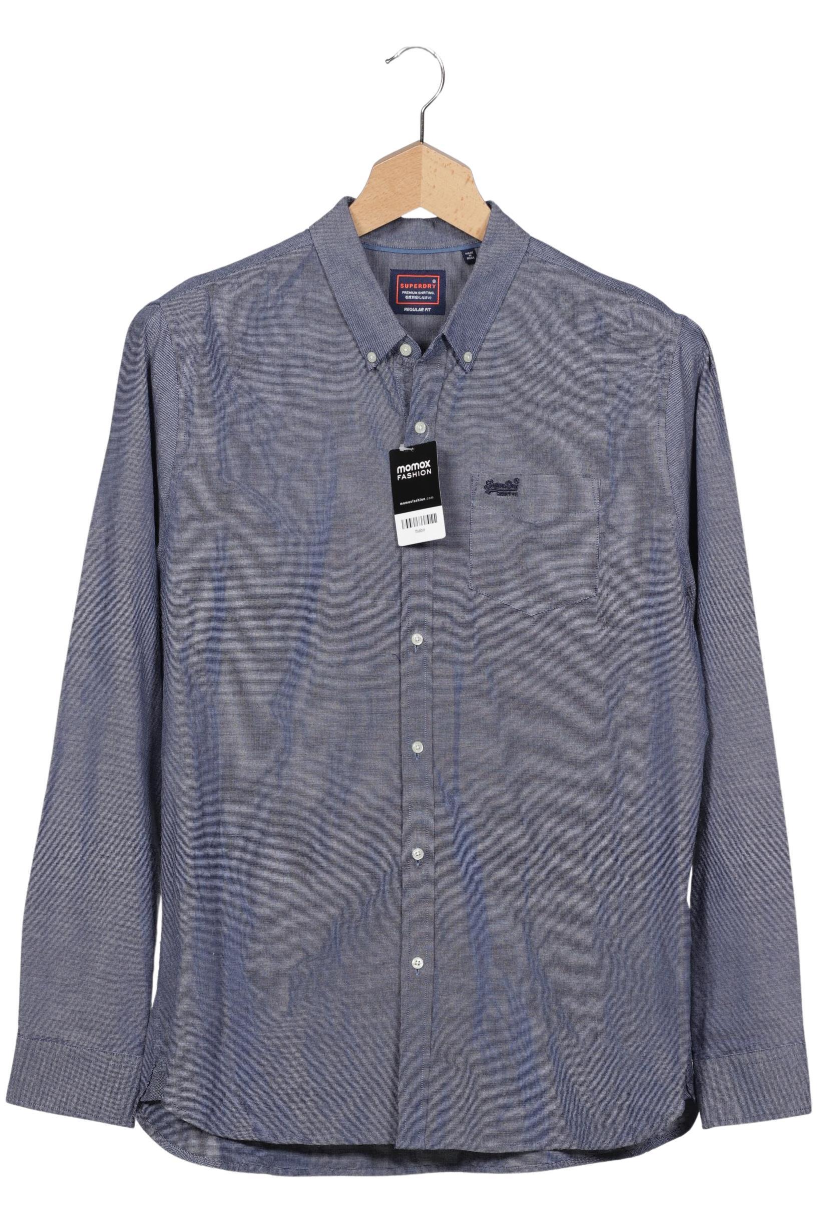 

Superdry Herren Hemd, marineblau, Gr. 58
