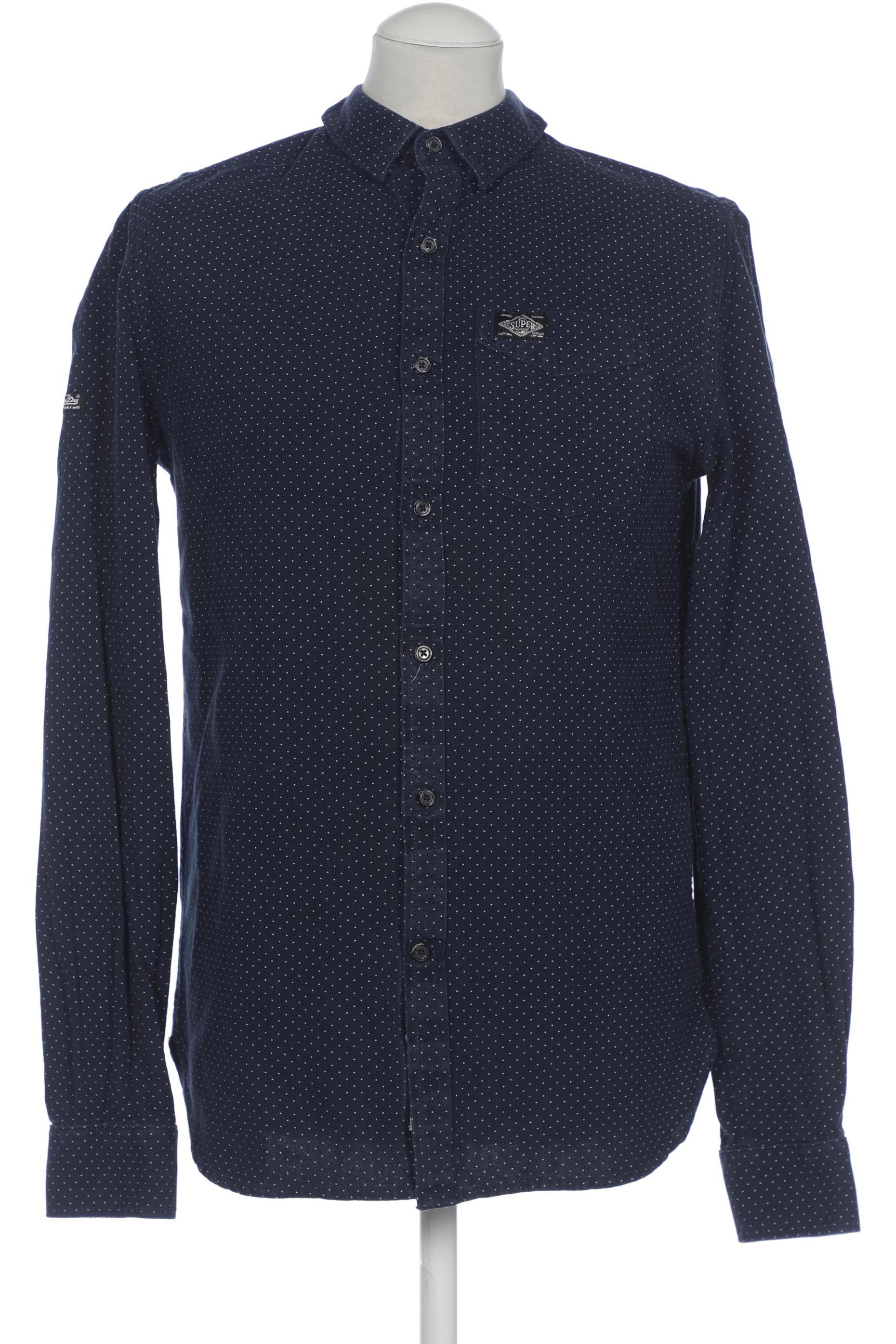 

Superdry Herren Hemd, marineblau, Gr. 48