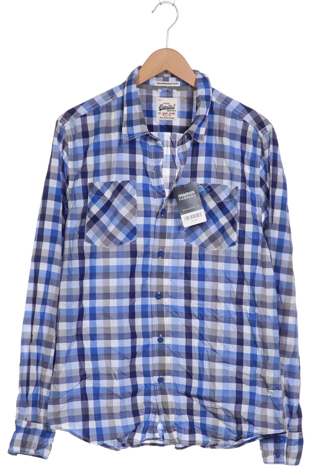 

Superdry Herren Hemd, blau, Gr. 56