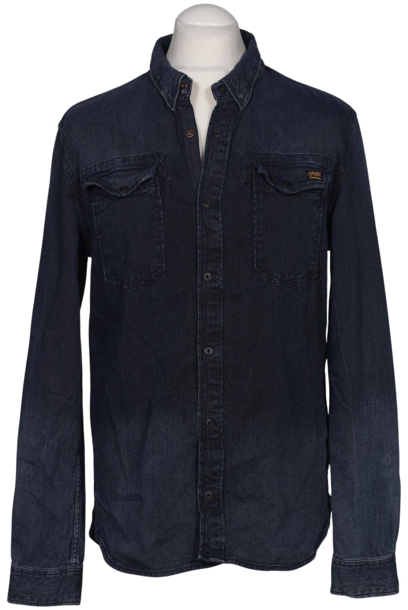 

Superdry Herren Hemd, marineblau, Gr. 52