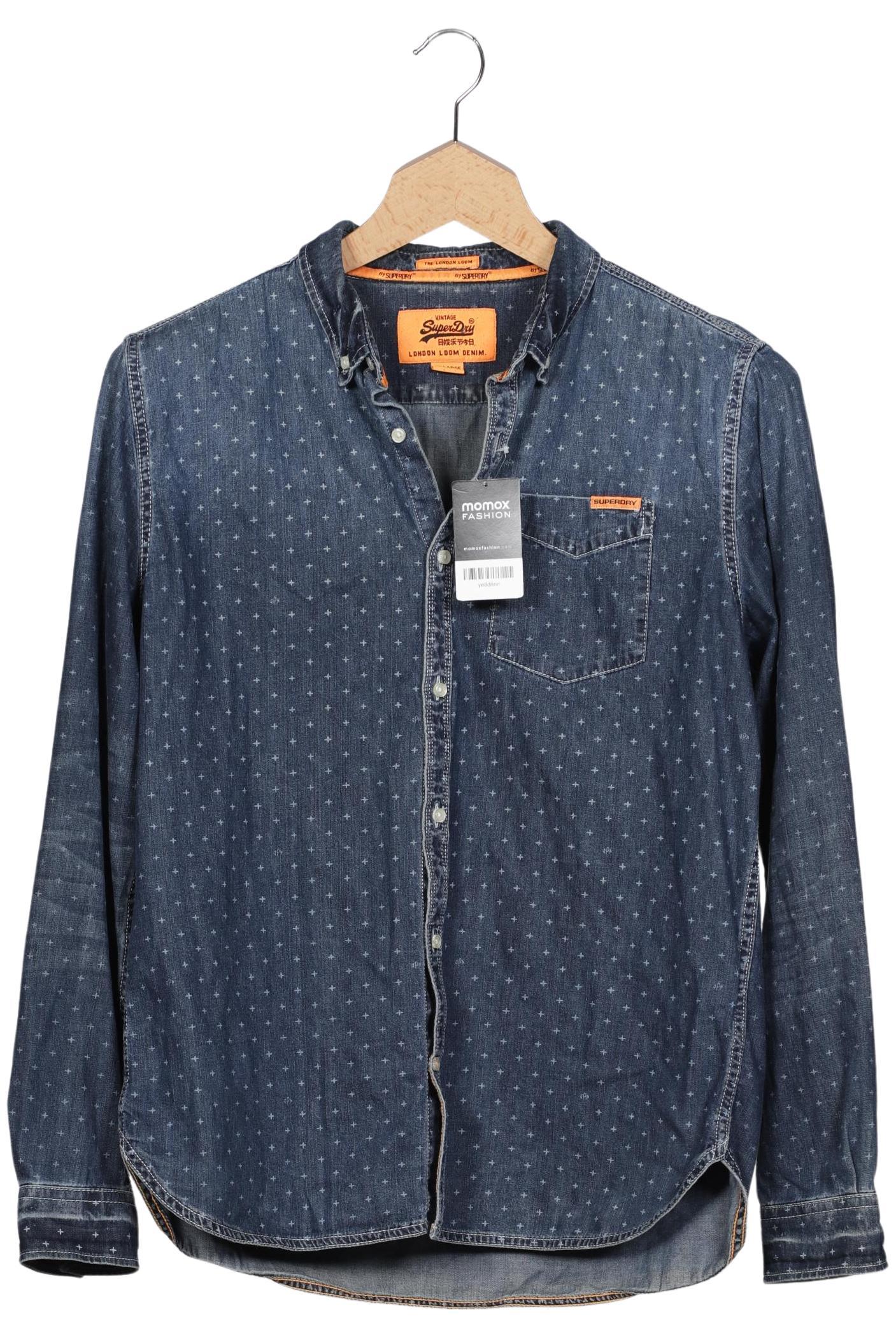 

Superdry Herren Hemd, marineblau, Gr. 56