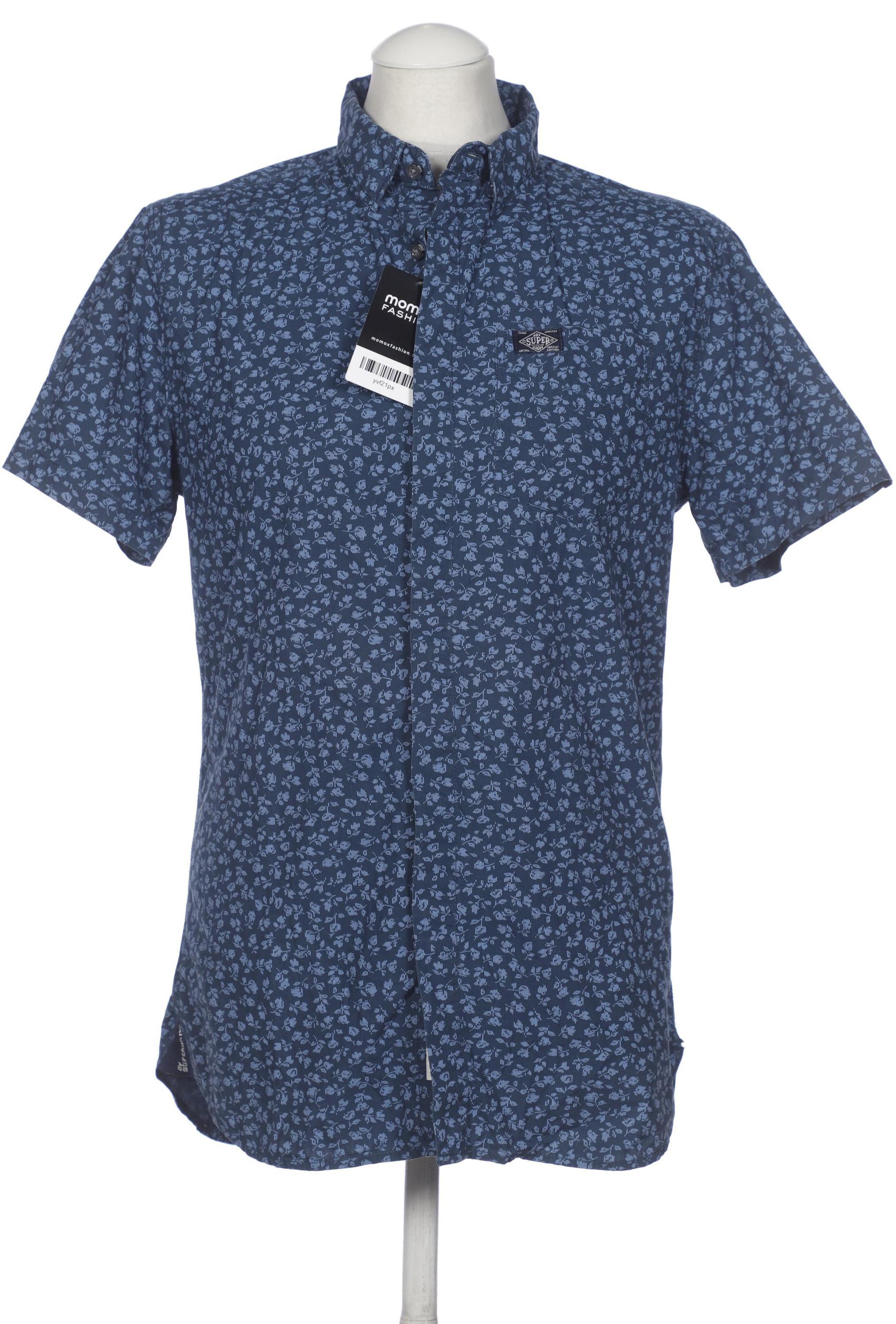 

Superdry Herren Hemd, blau