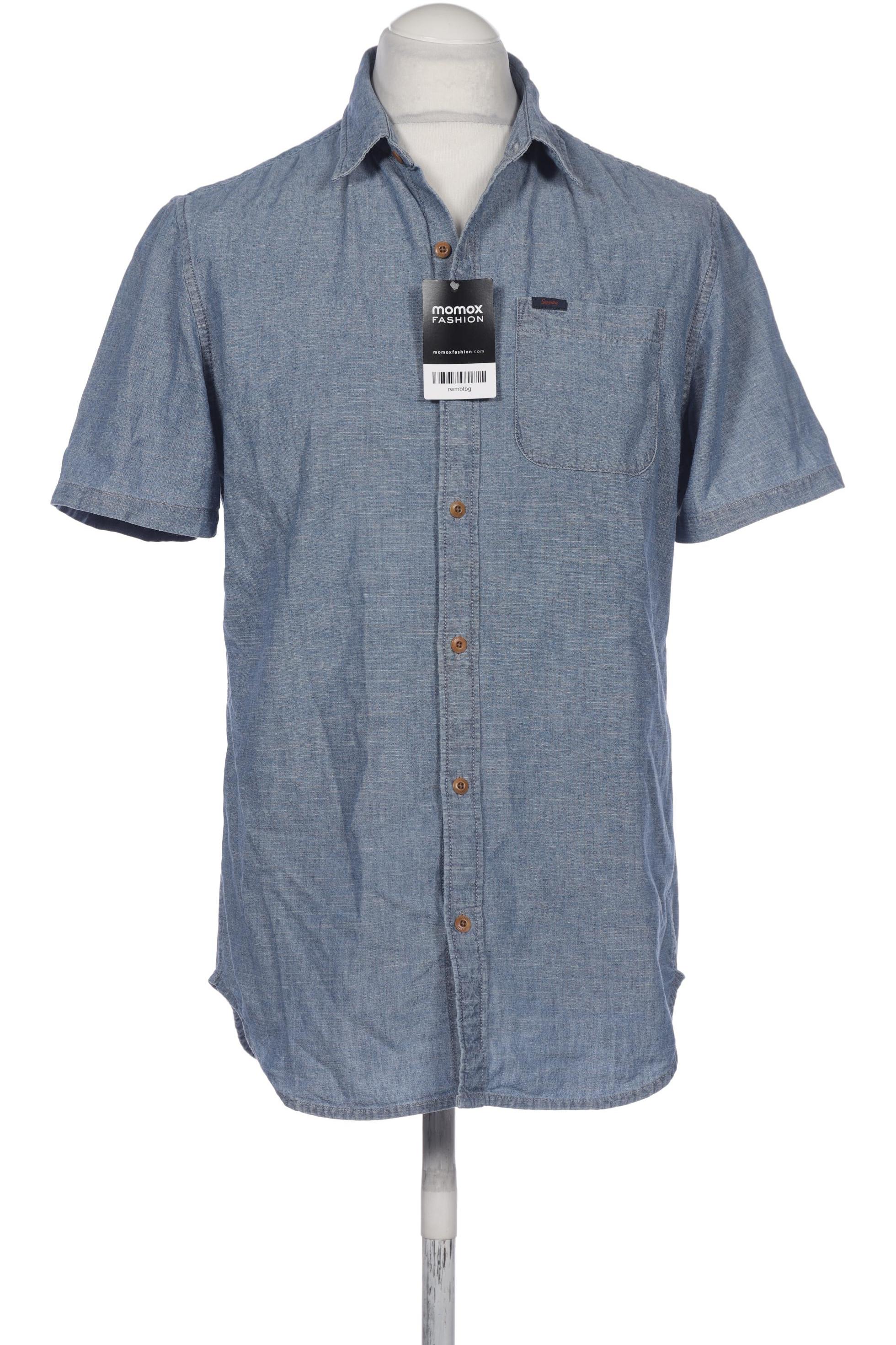 

Superdry Herren Hemd, blau