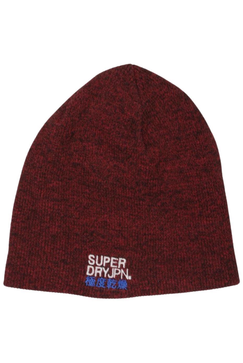 

Superdry Herren Hut/Mütze, bordeaux, Gr. uni