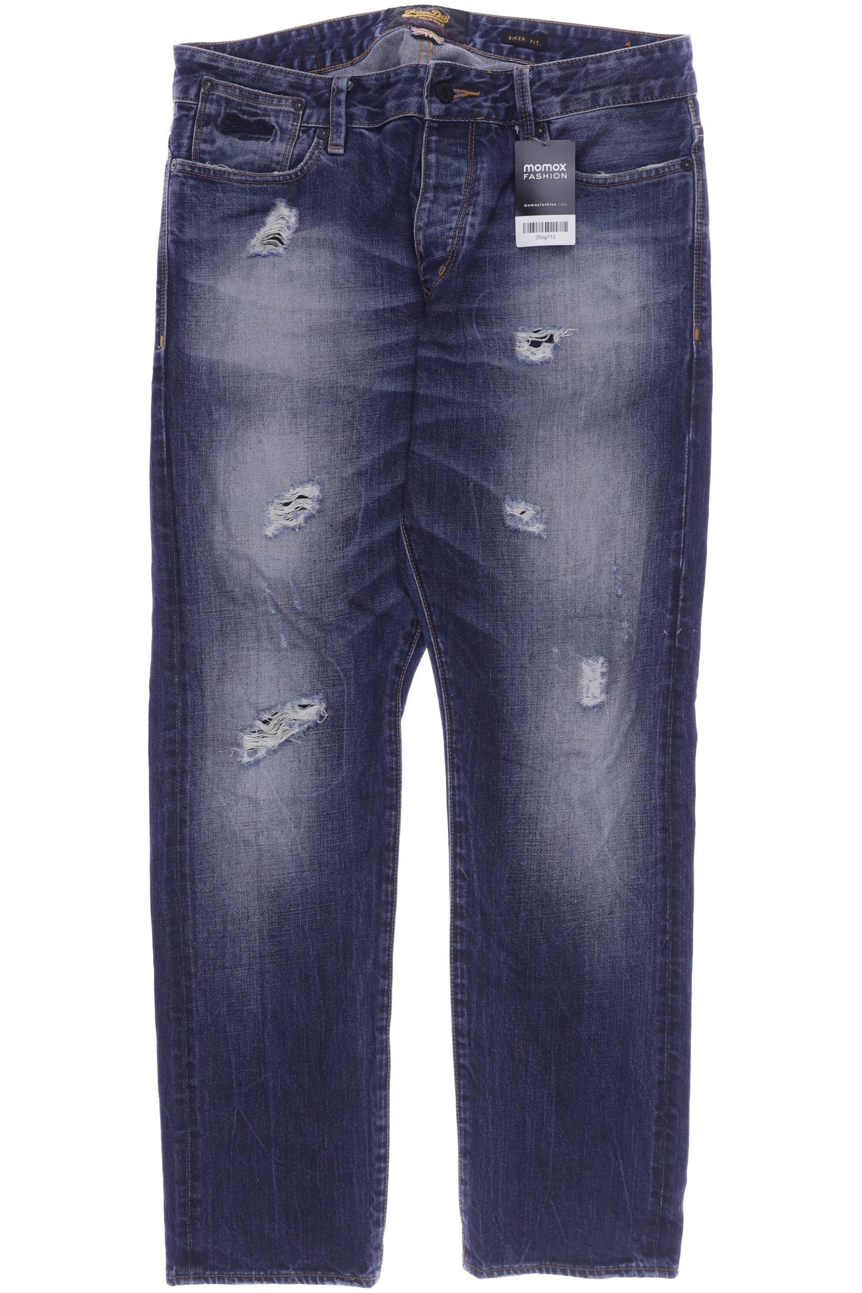 

Superdry Herren Jeans, blau