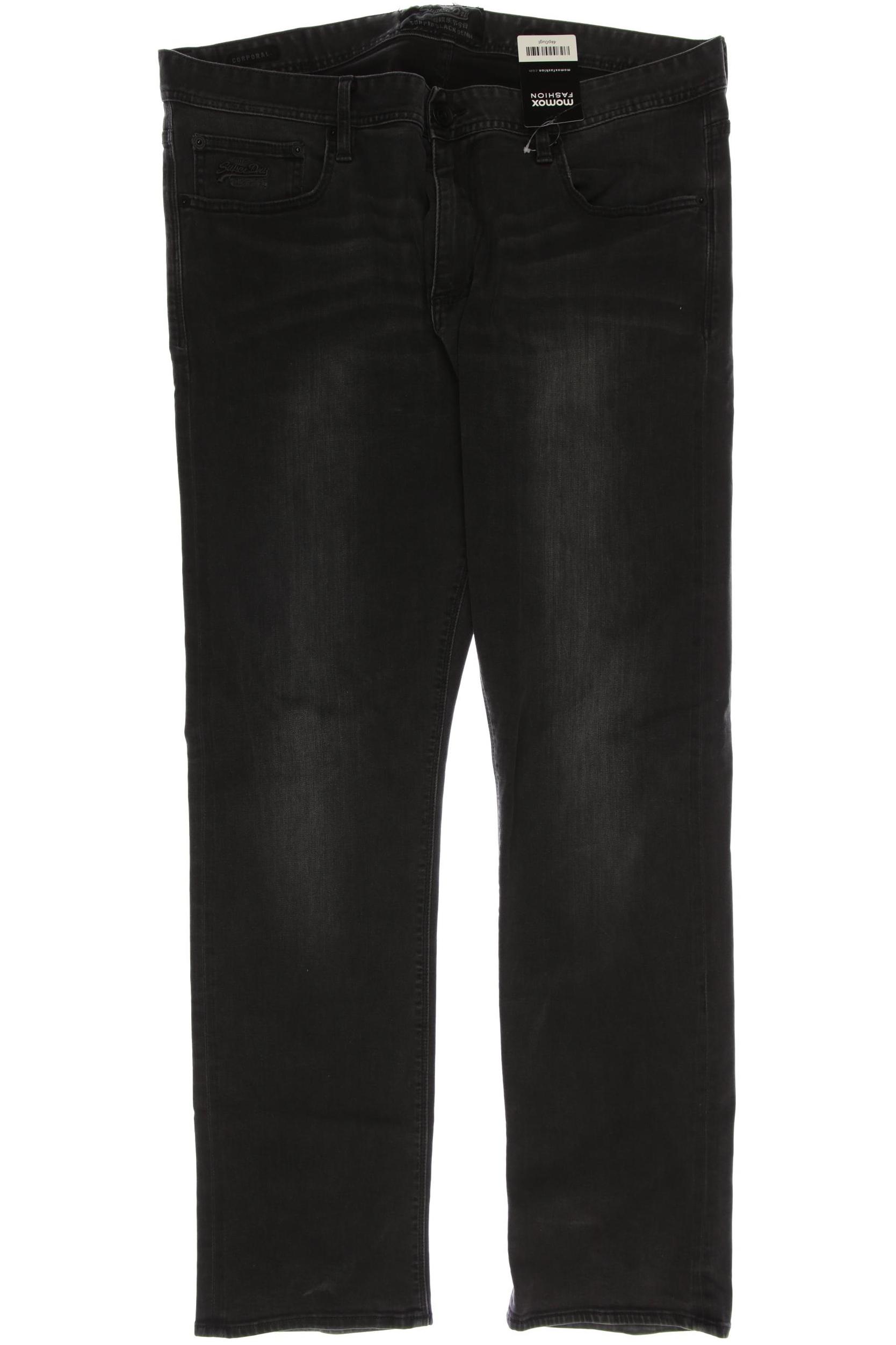 

Superdry Herren Jeans, schwarz, Gr. 0