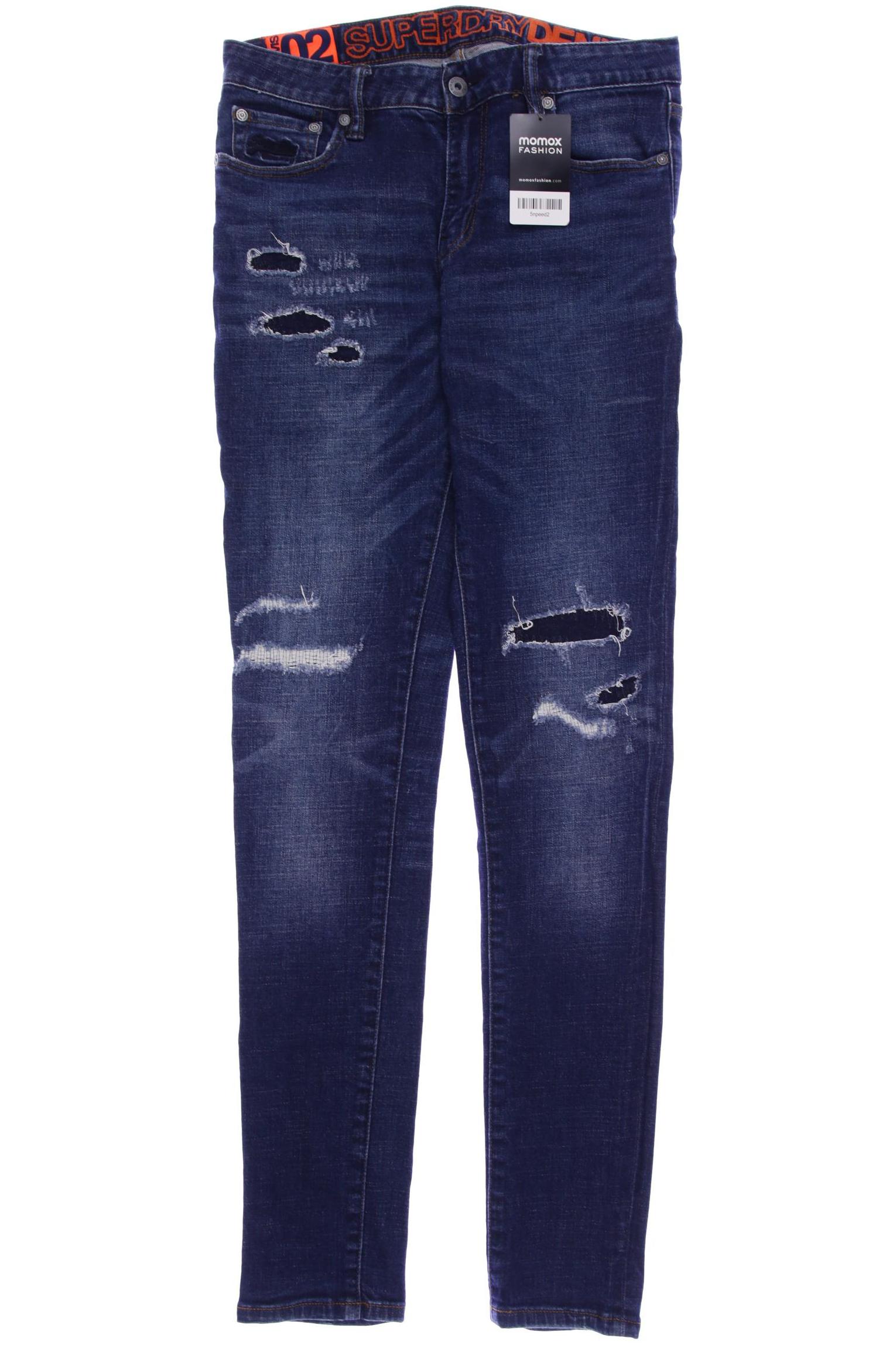 

Superdry Herren Jeans, marineblau