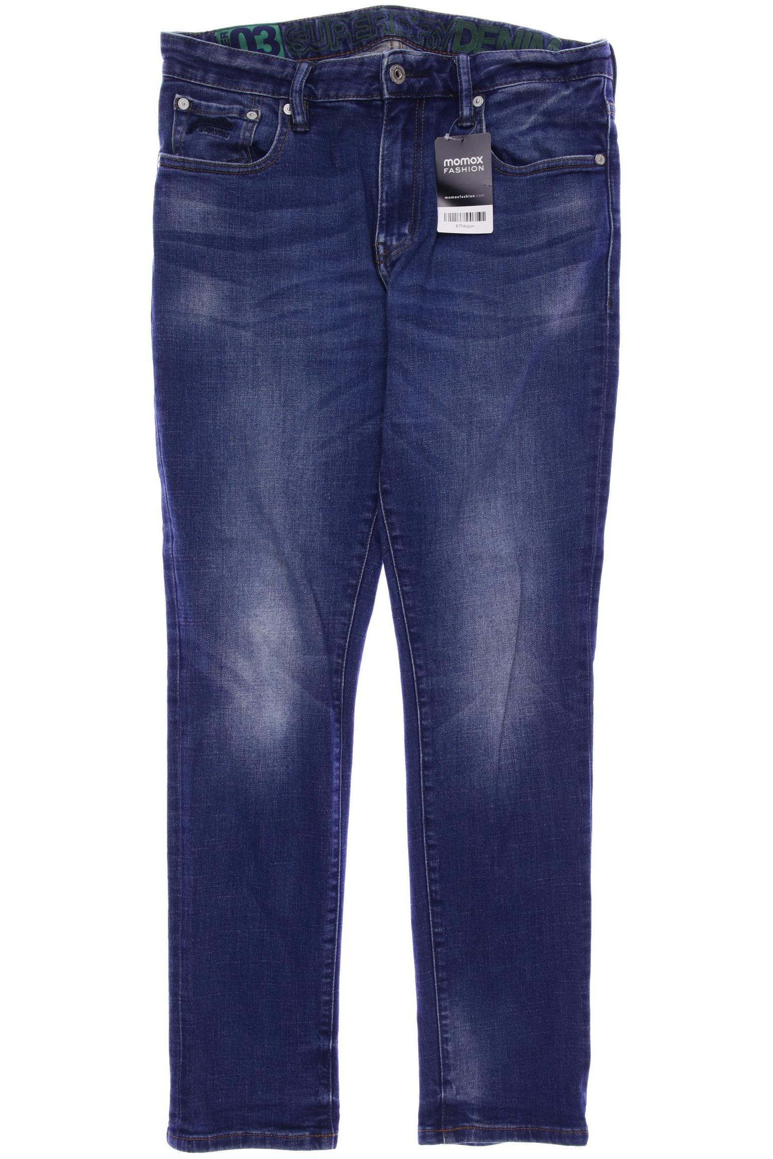 

Superdry Herren Jeans, blau