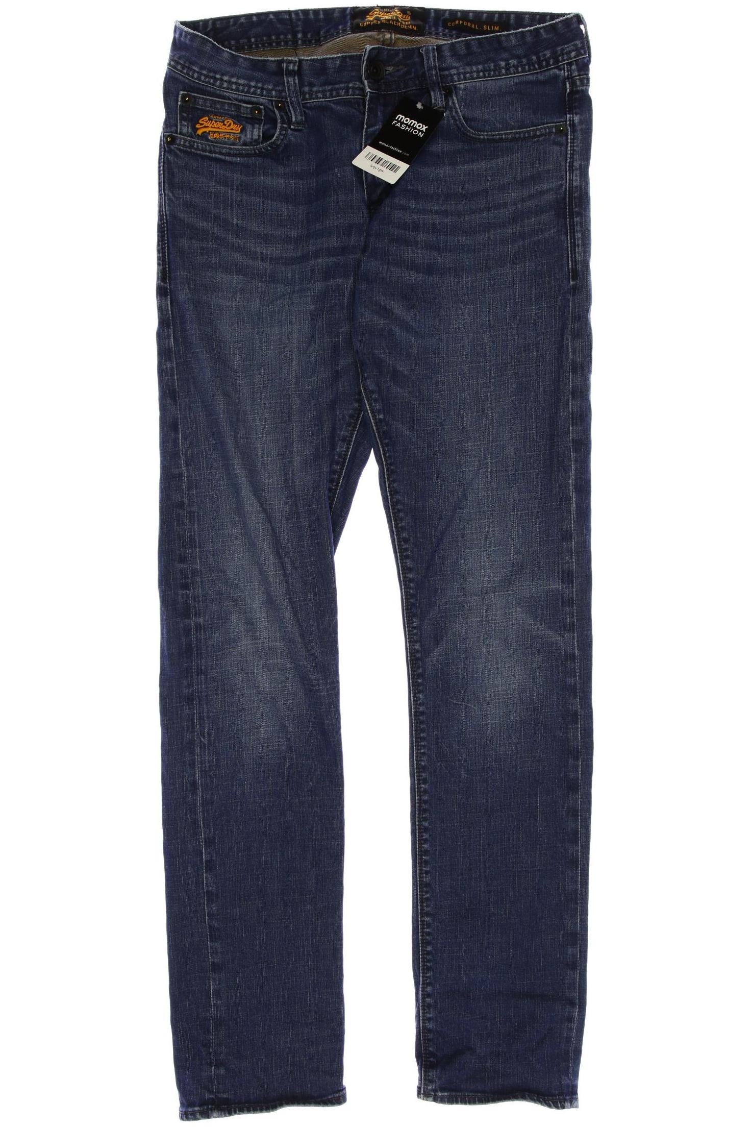 

Superdry Herren Jeans, blau