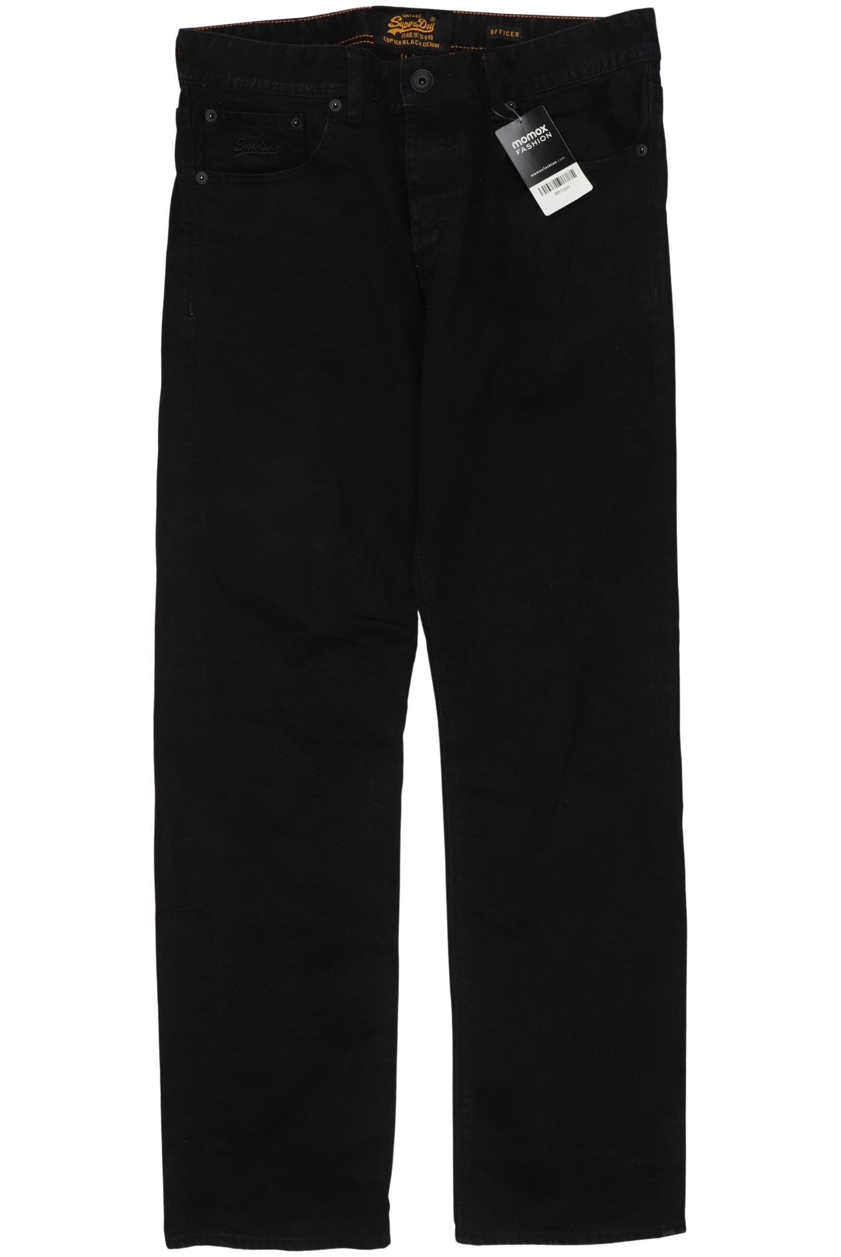 

Superdry Herren Jeans, schwarz, Gr. 34