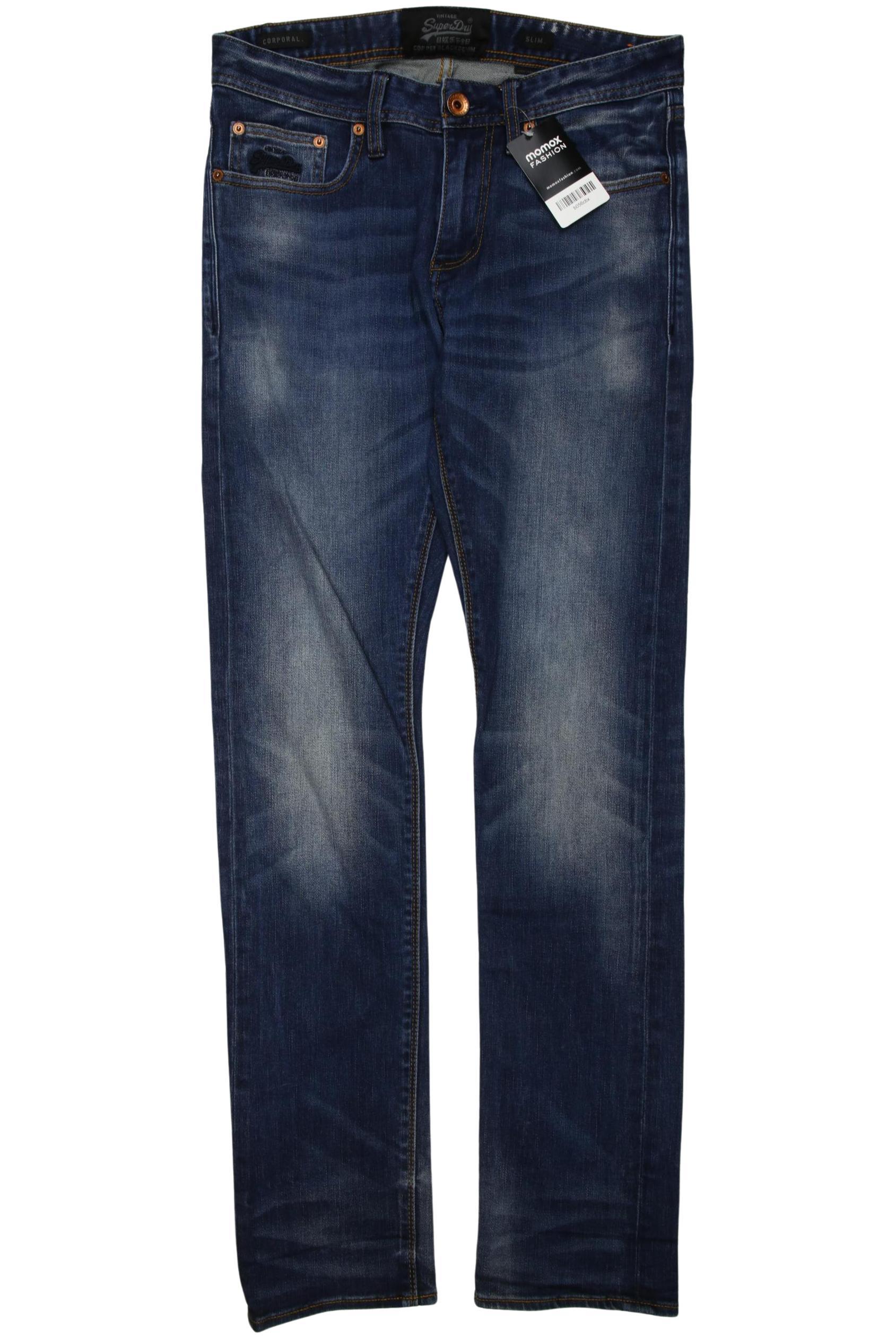 

Superdry Herren Jeans, marineblau, Gr. 30