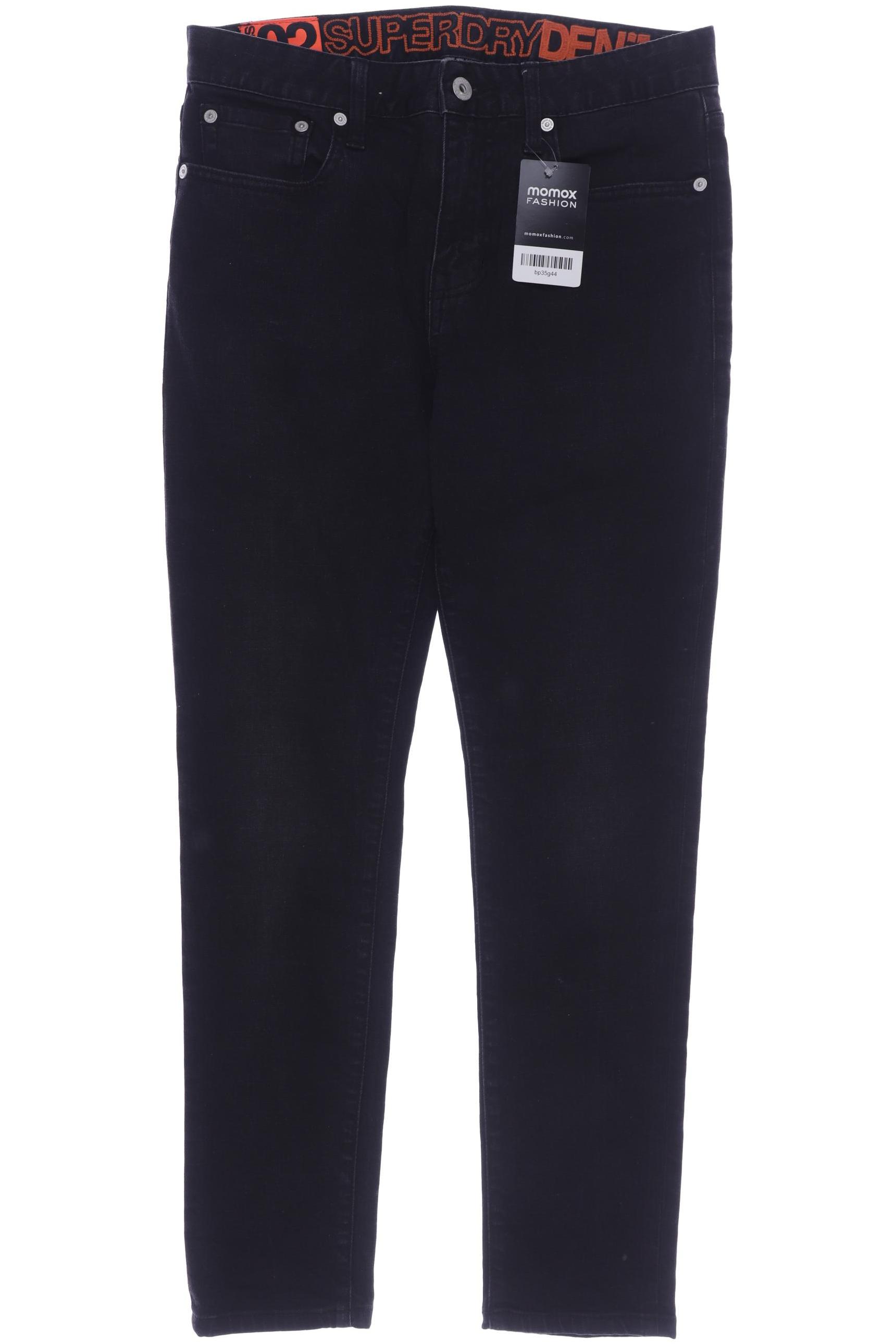 

Superdry Herren Jeans, schwarz