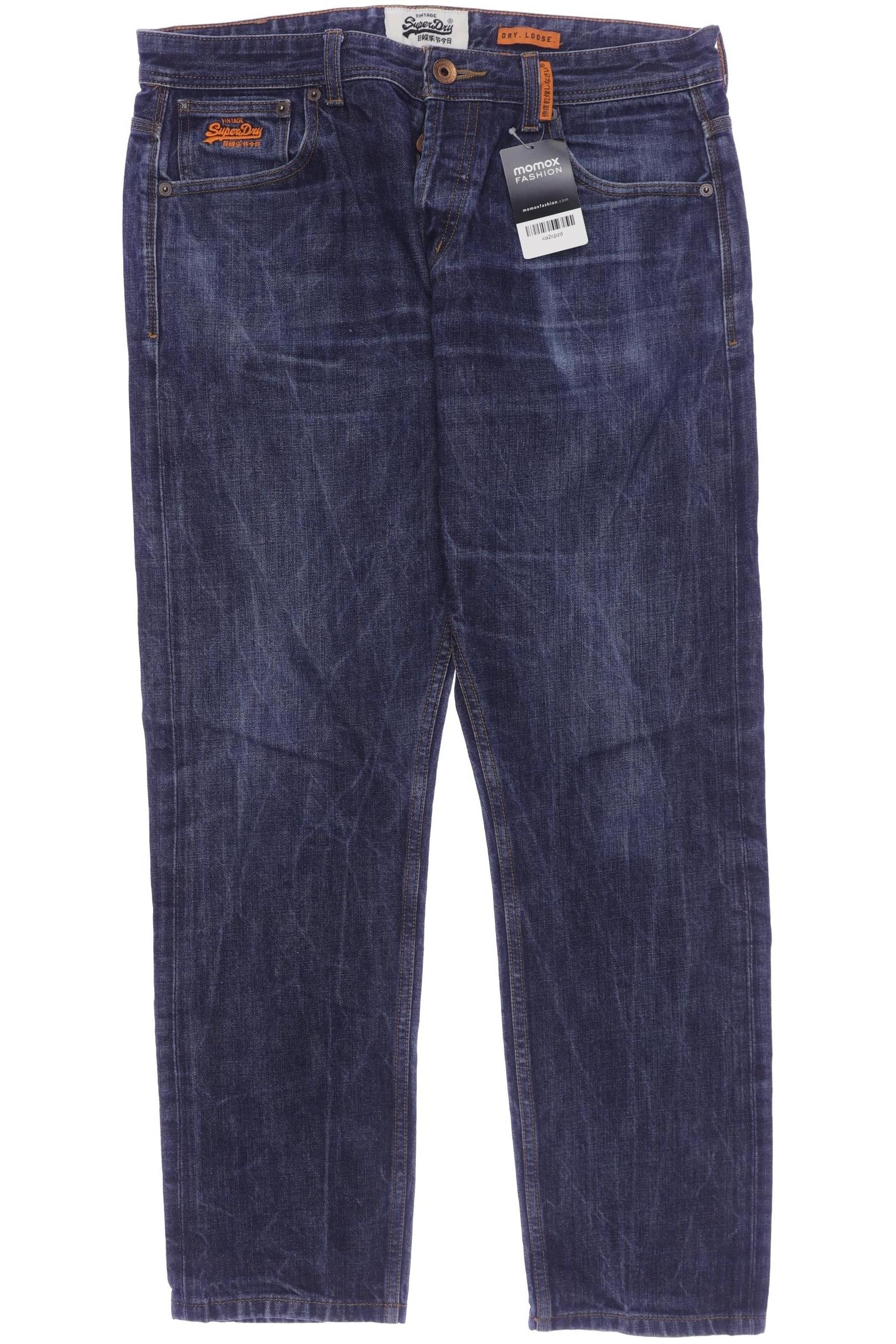 

Superdry Herren Jeans, marineblau, Gr. 36
