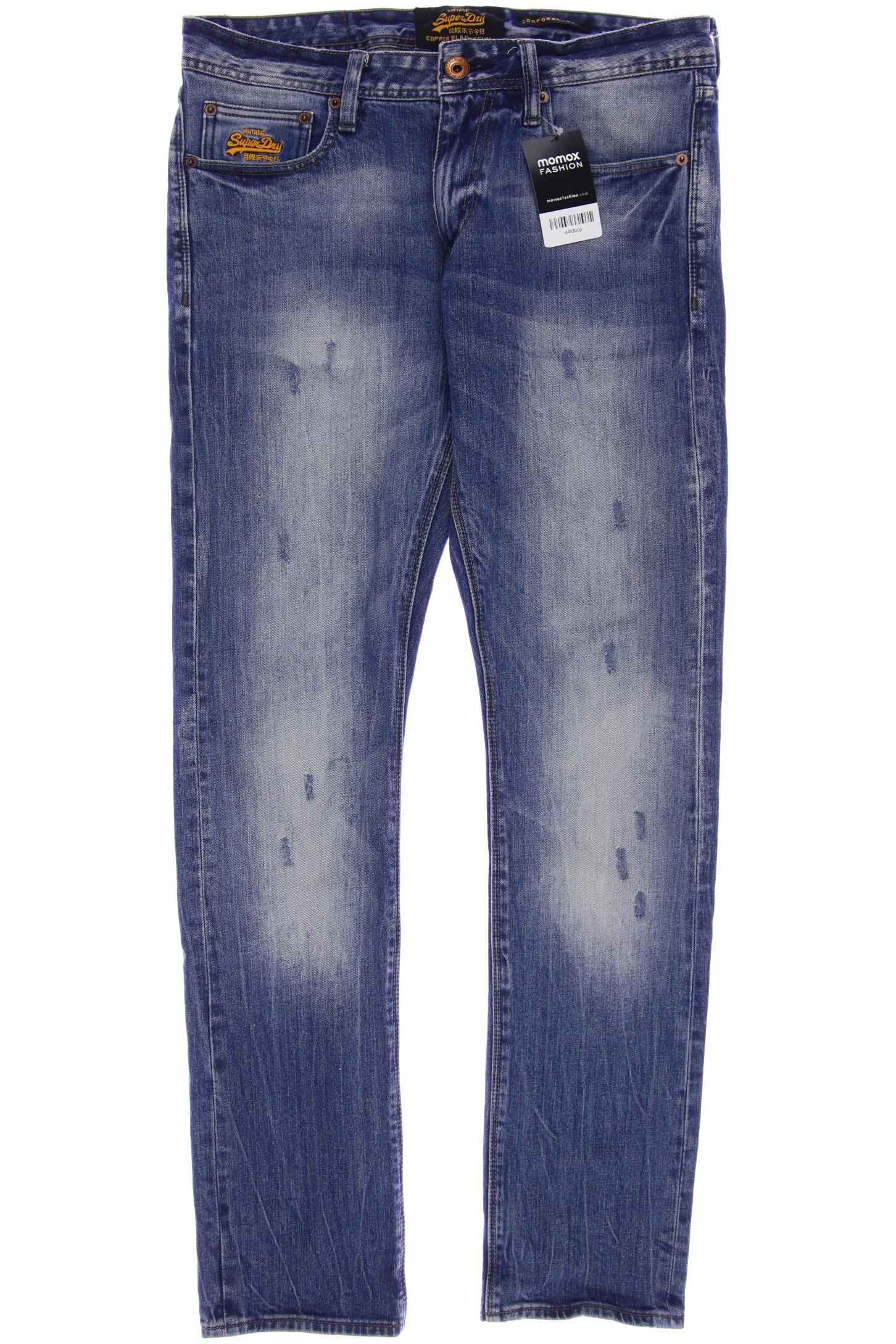 

Superdry Herren Jeans, blau