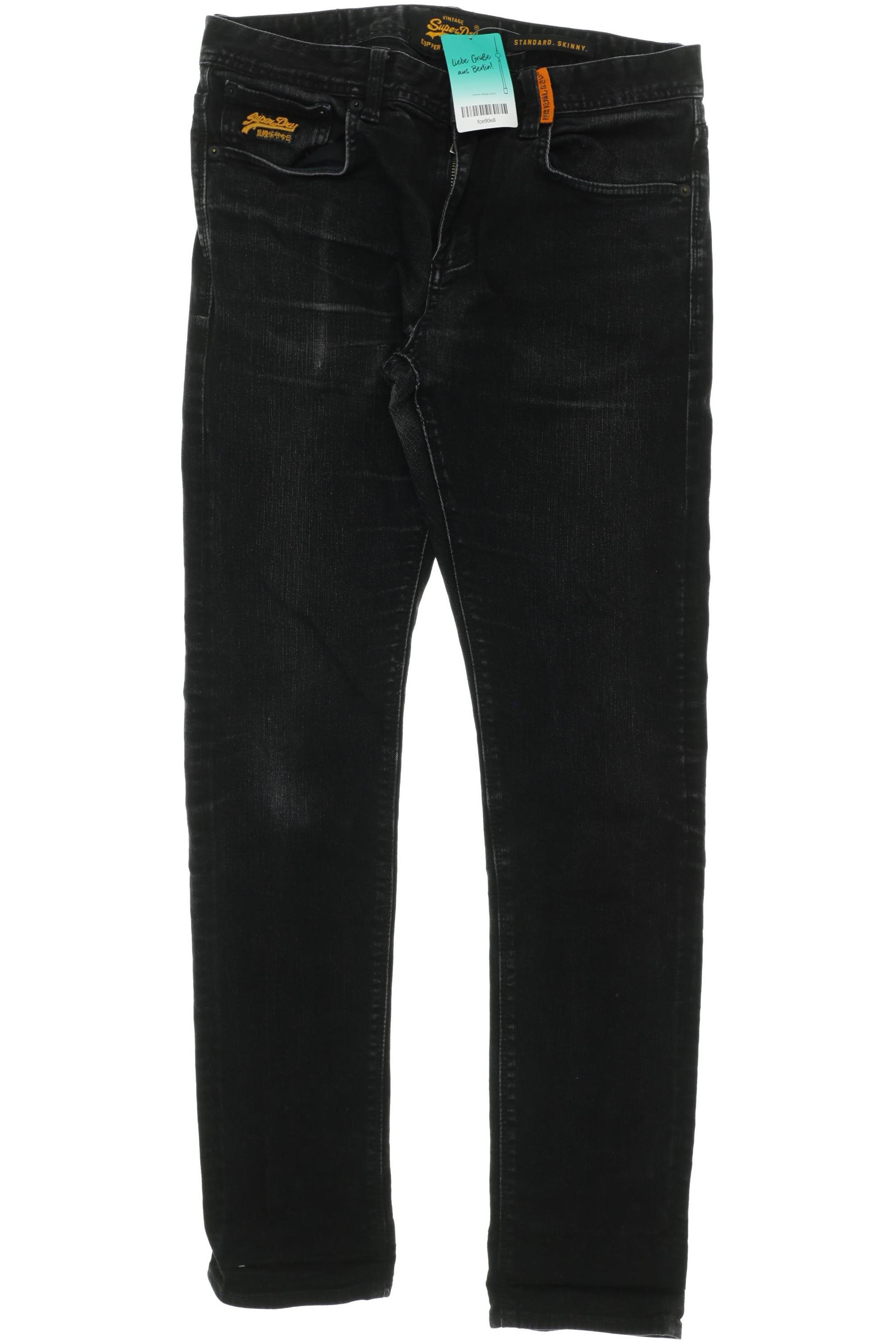 Thumbnail - Superdry Herren Jeans, schwarz, Gr. 32