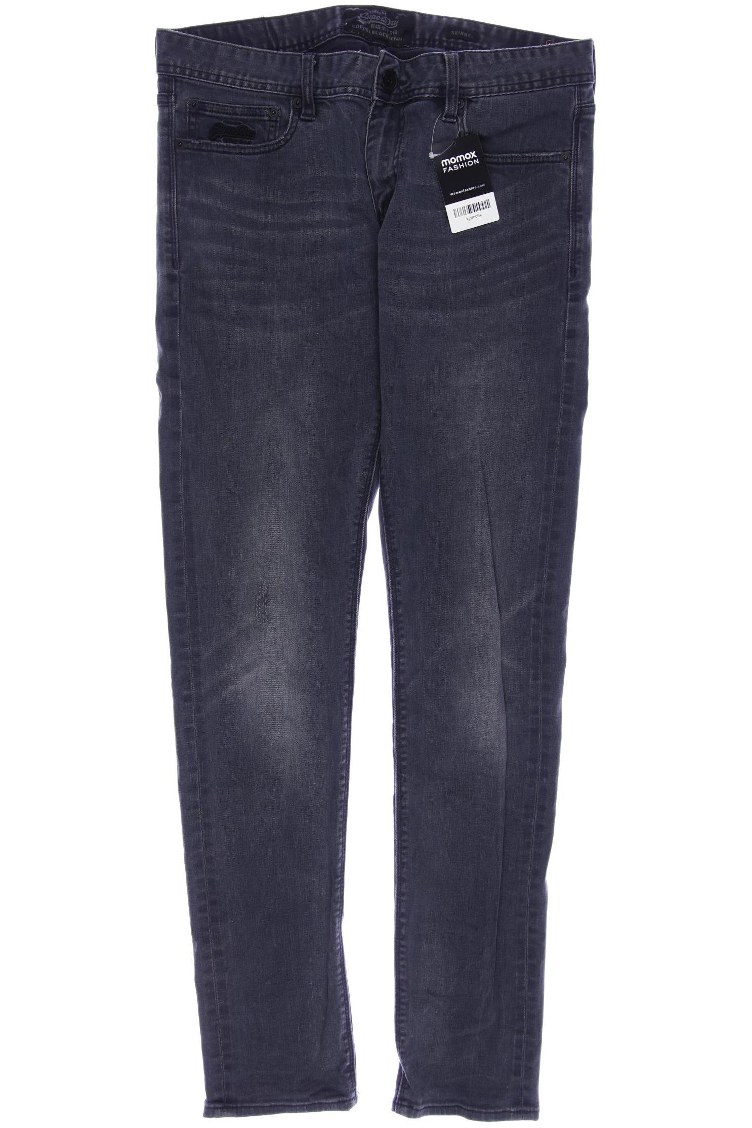

Superdry Herren Jeans, marineblau