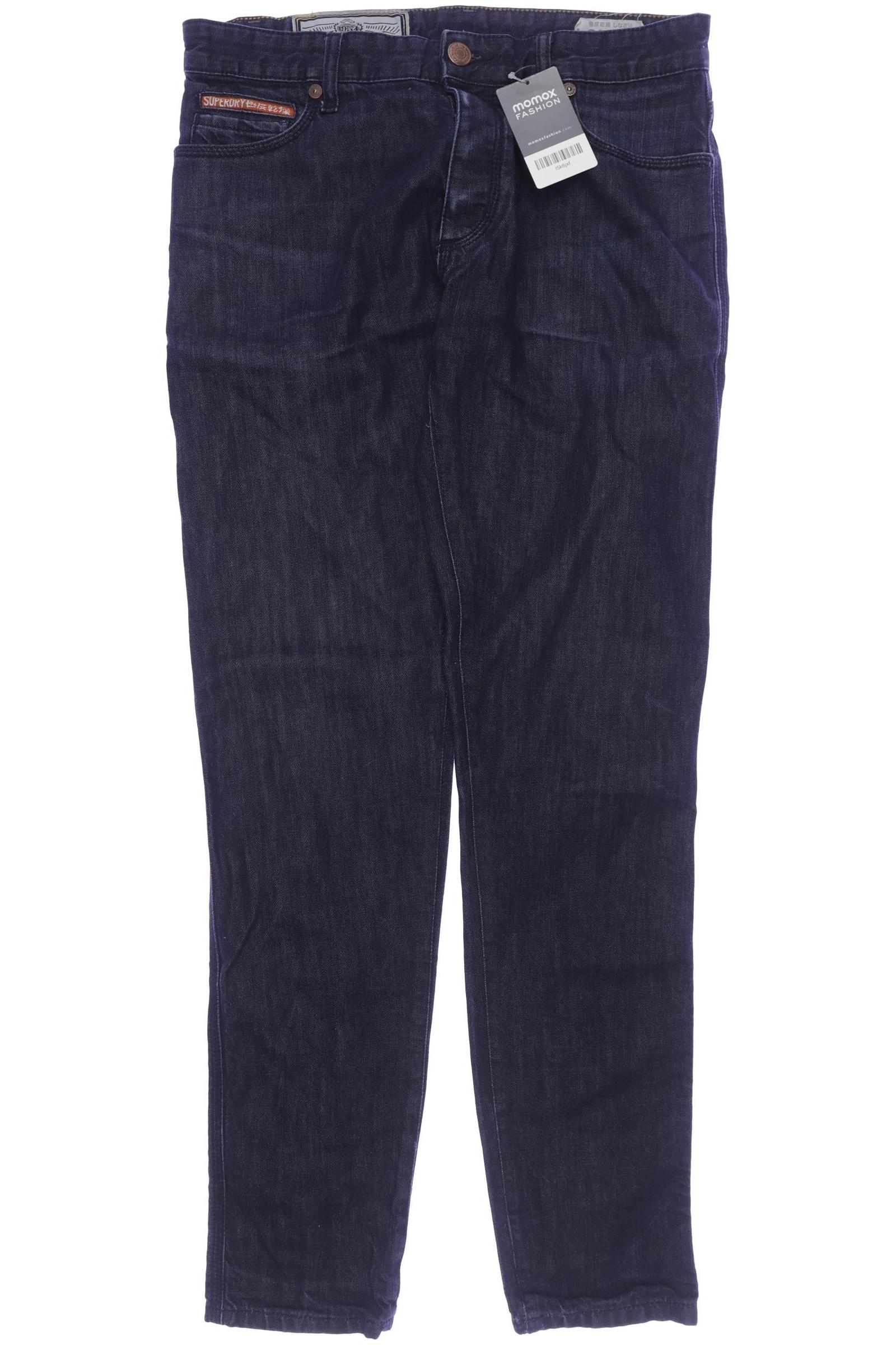 

Superdry Herren Jeans, marineblau, Gr. 32