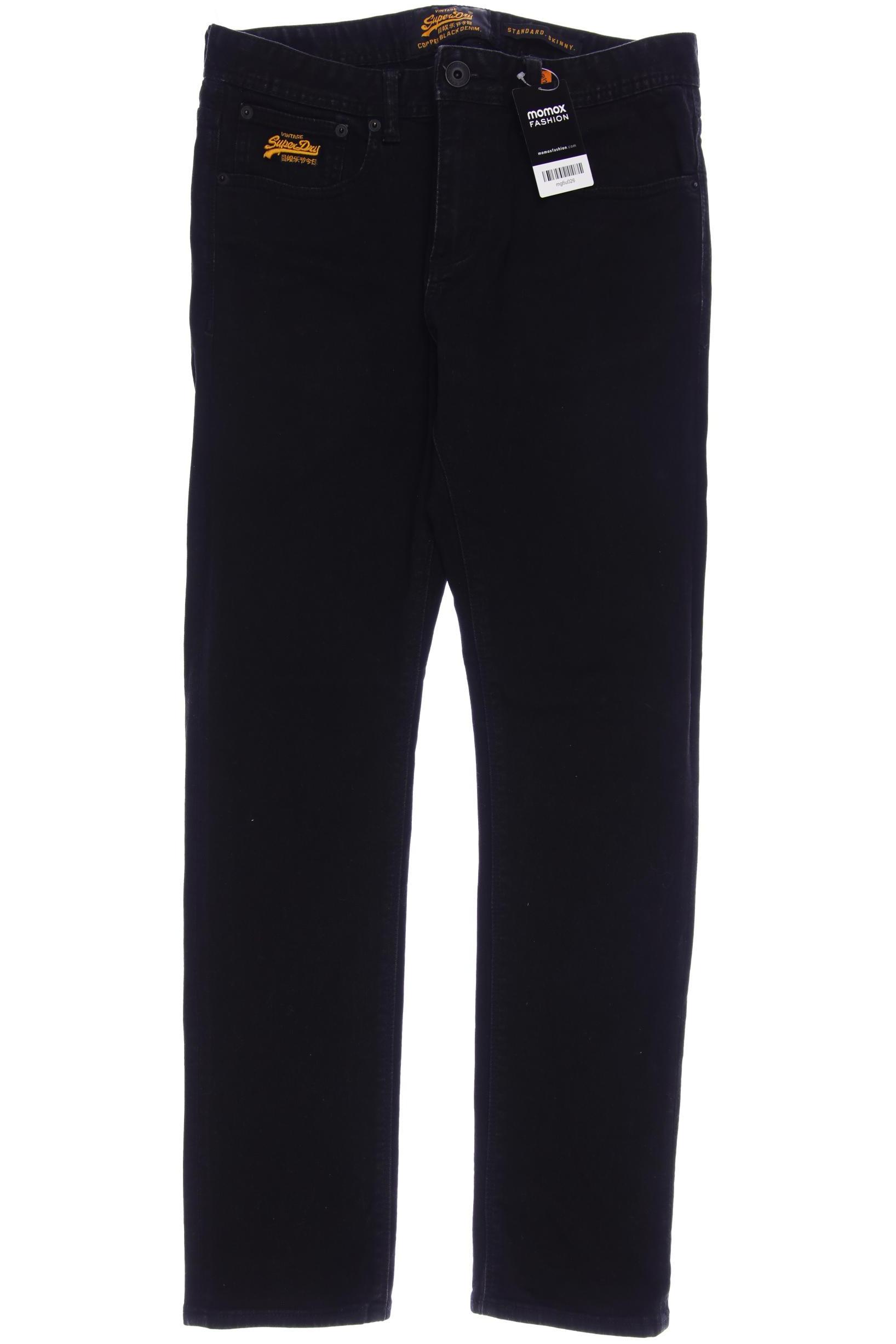 

Superdry Herren Jeans, schwarz
