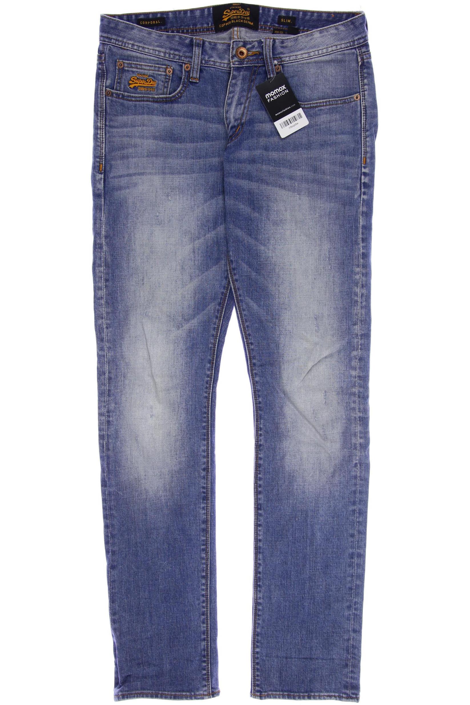 

Superdry Herren Jeans, blau
