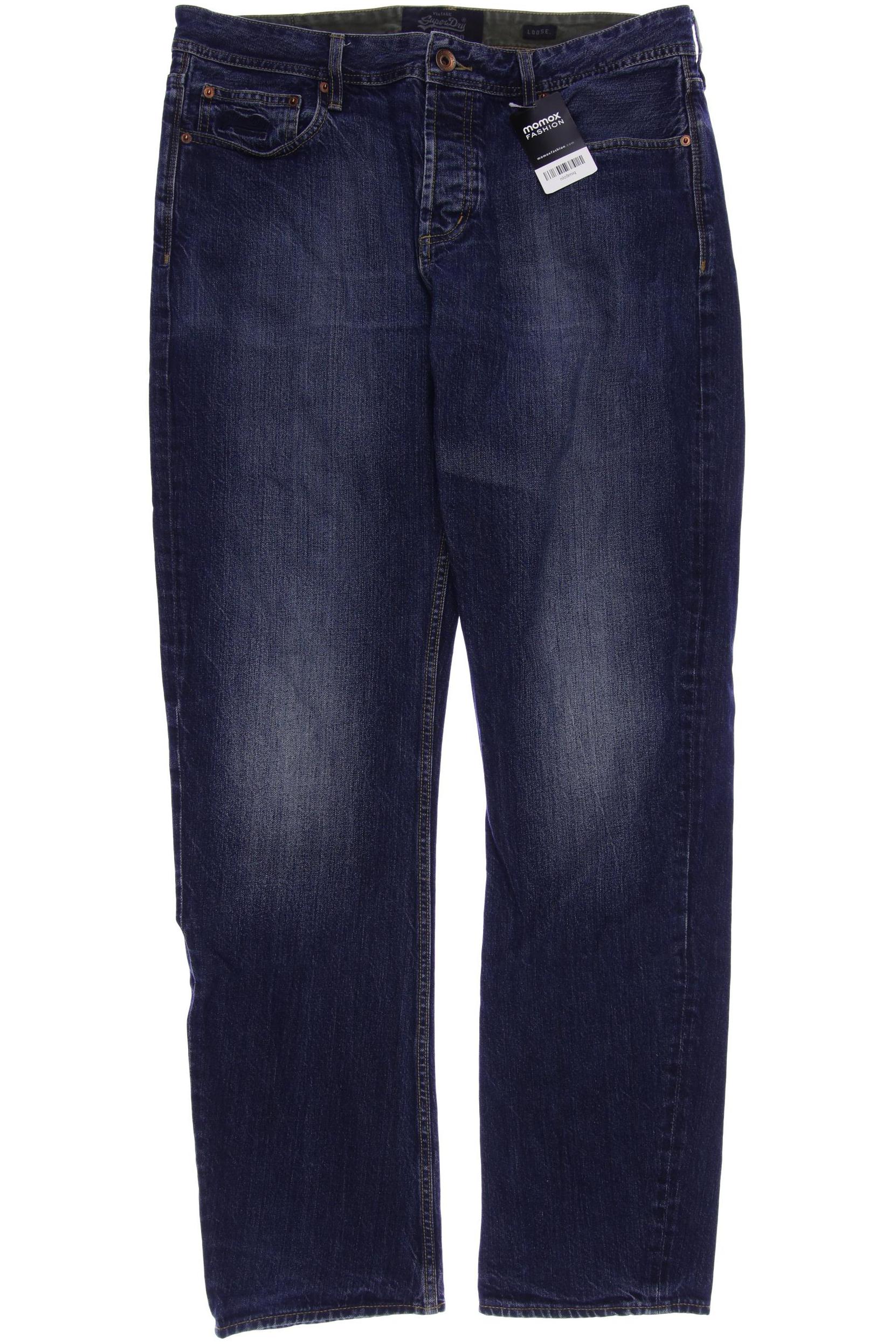 

Superdry Herren Jeans, blau