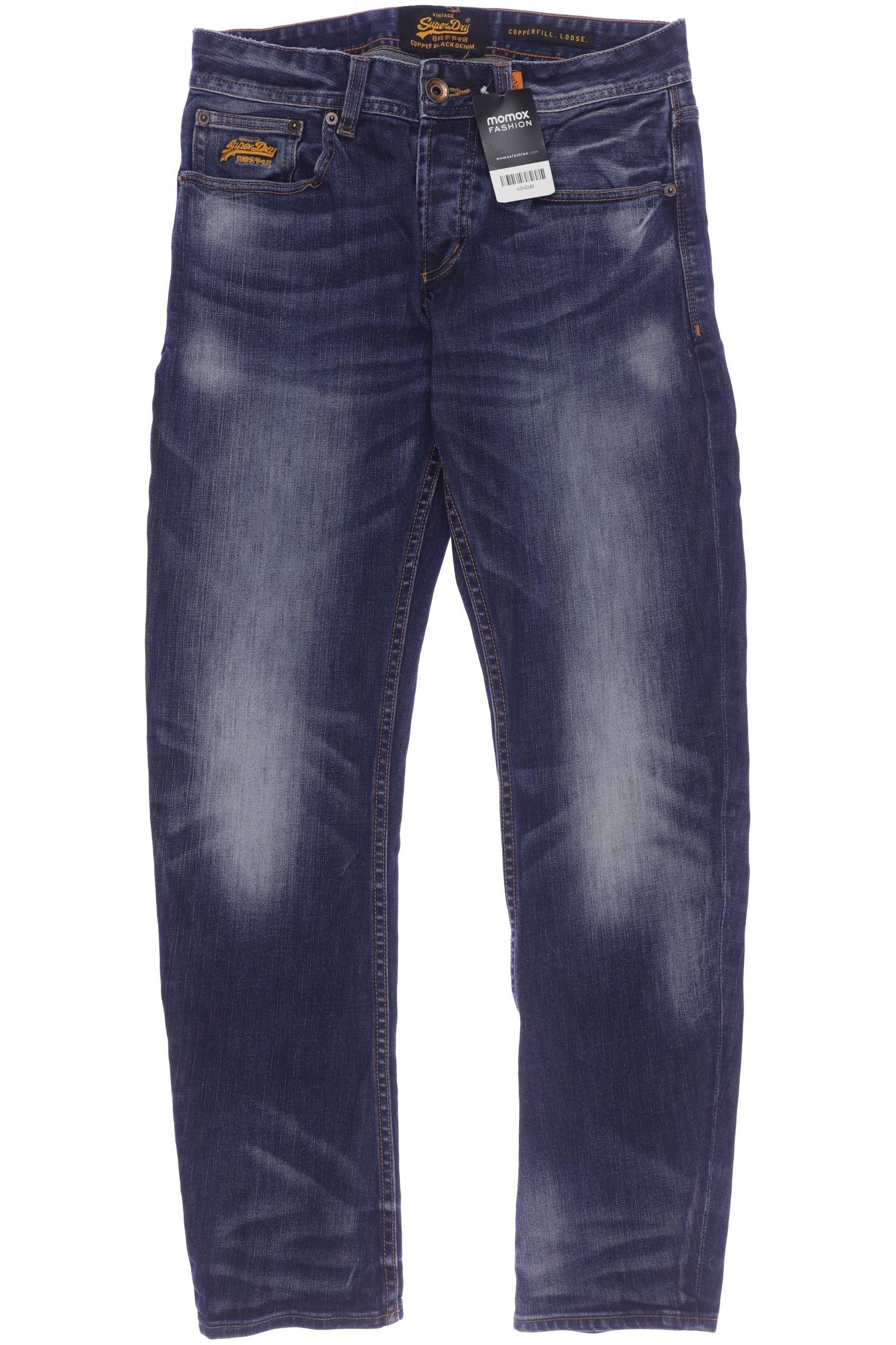 

Superdry Herren Jeans, marineblau, Gr. 30
