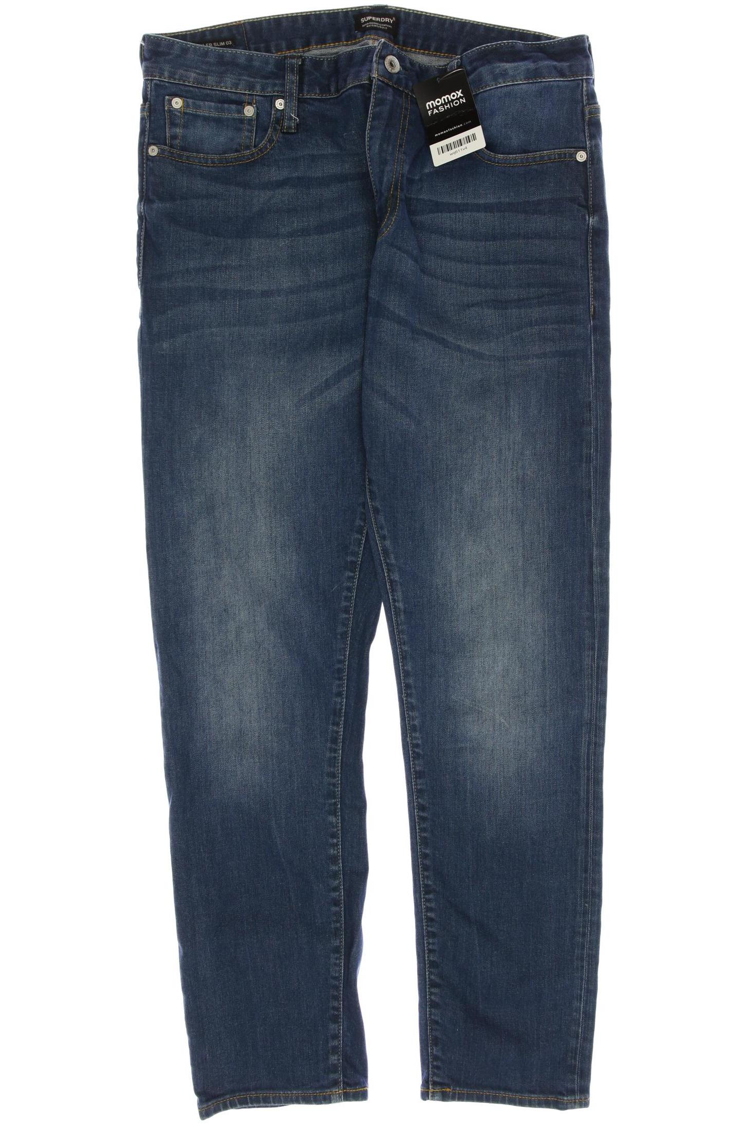 

Superdry Herren Jeans, marineblau, Gr. 34