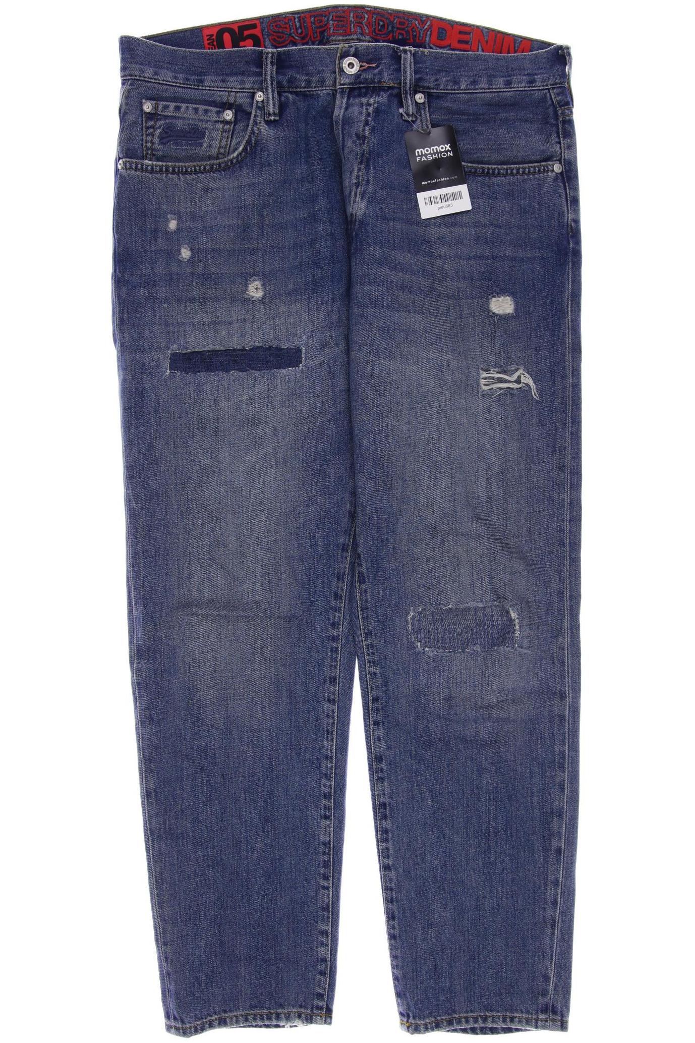 

Superdry Herren Jeans, blau