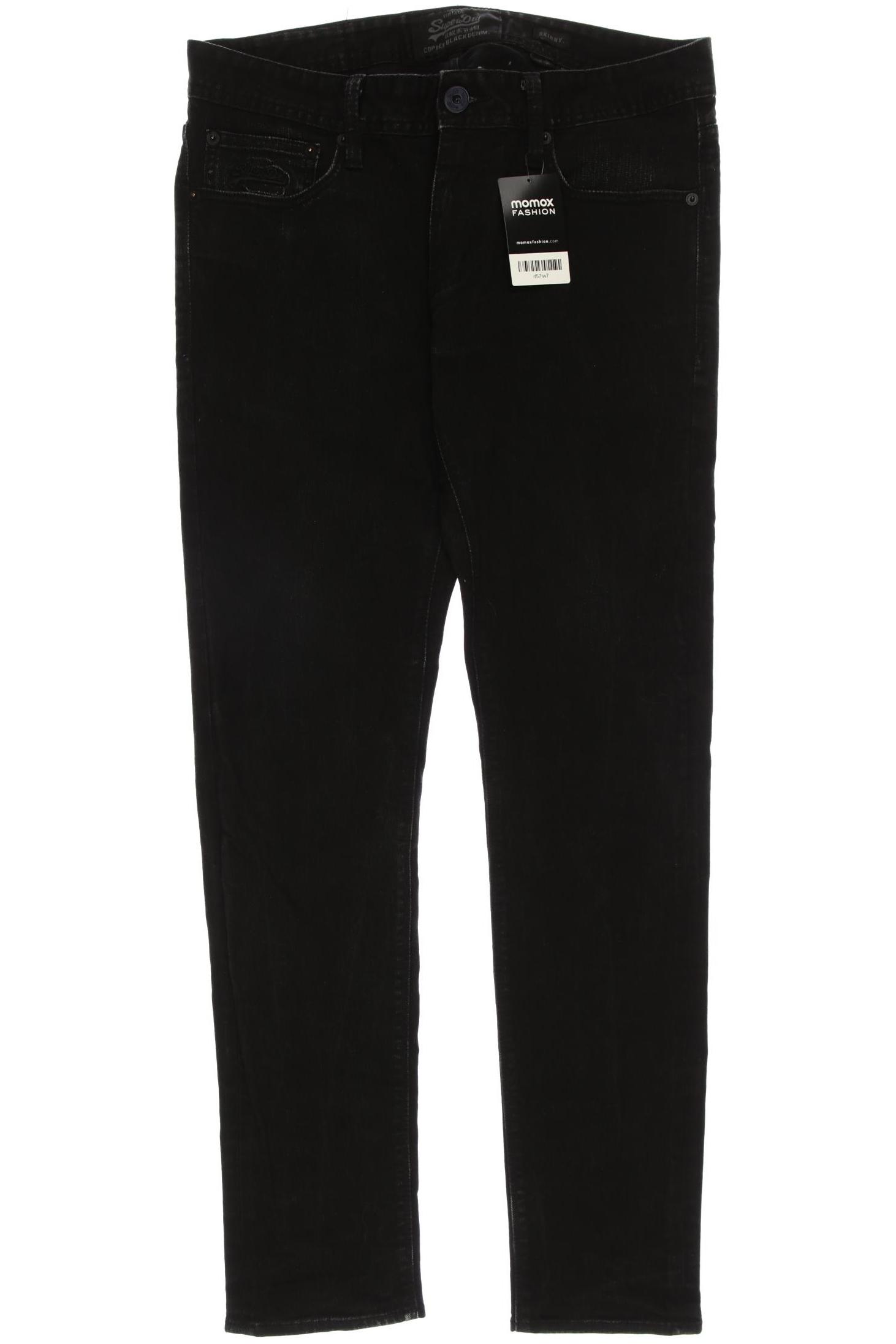 

Superdry Herren Jeans, schwarz, Gr. 52