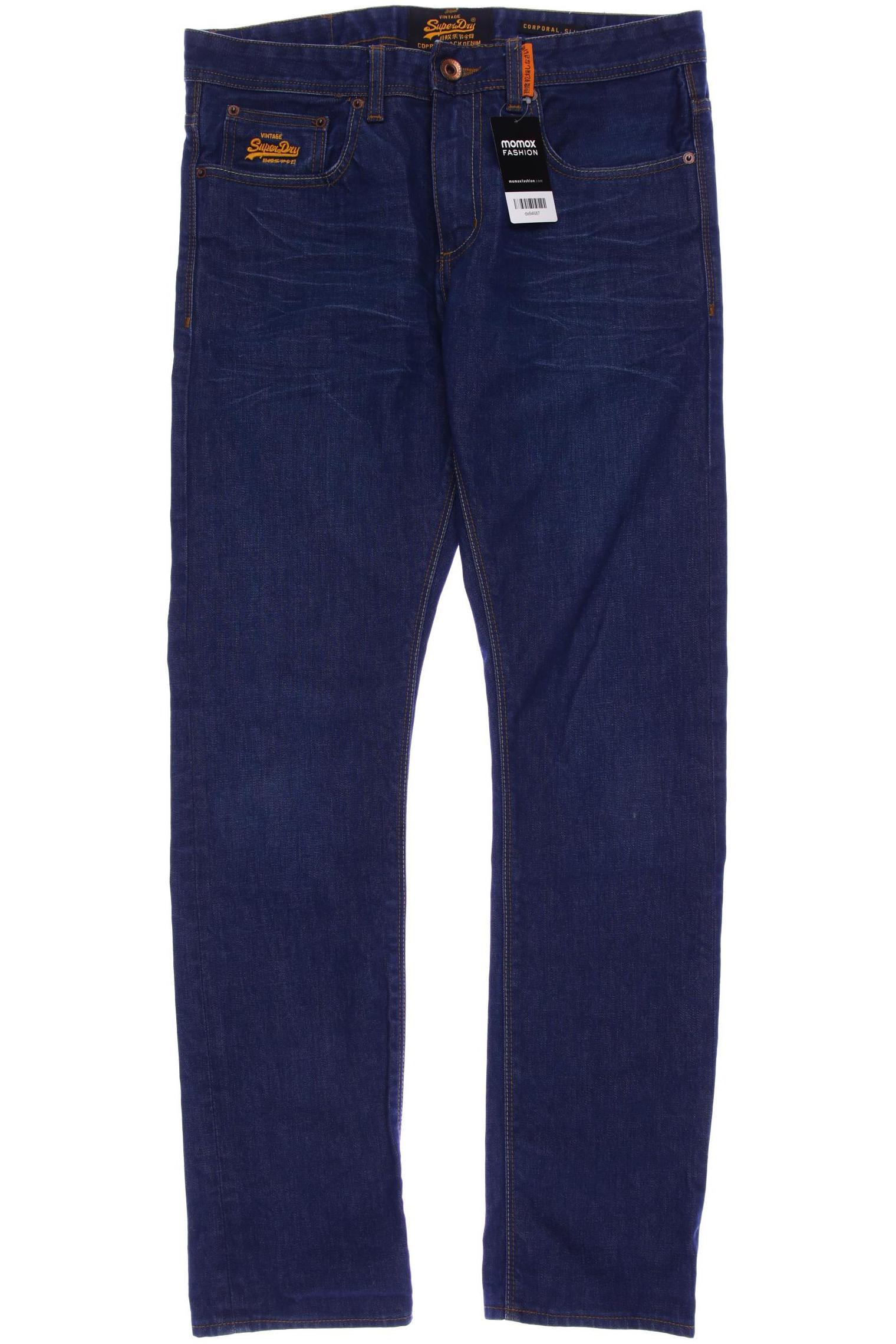 

Superdry Herren Jeans, blau