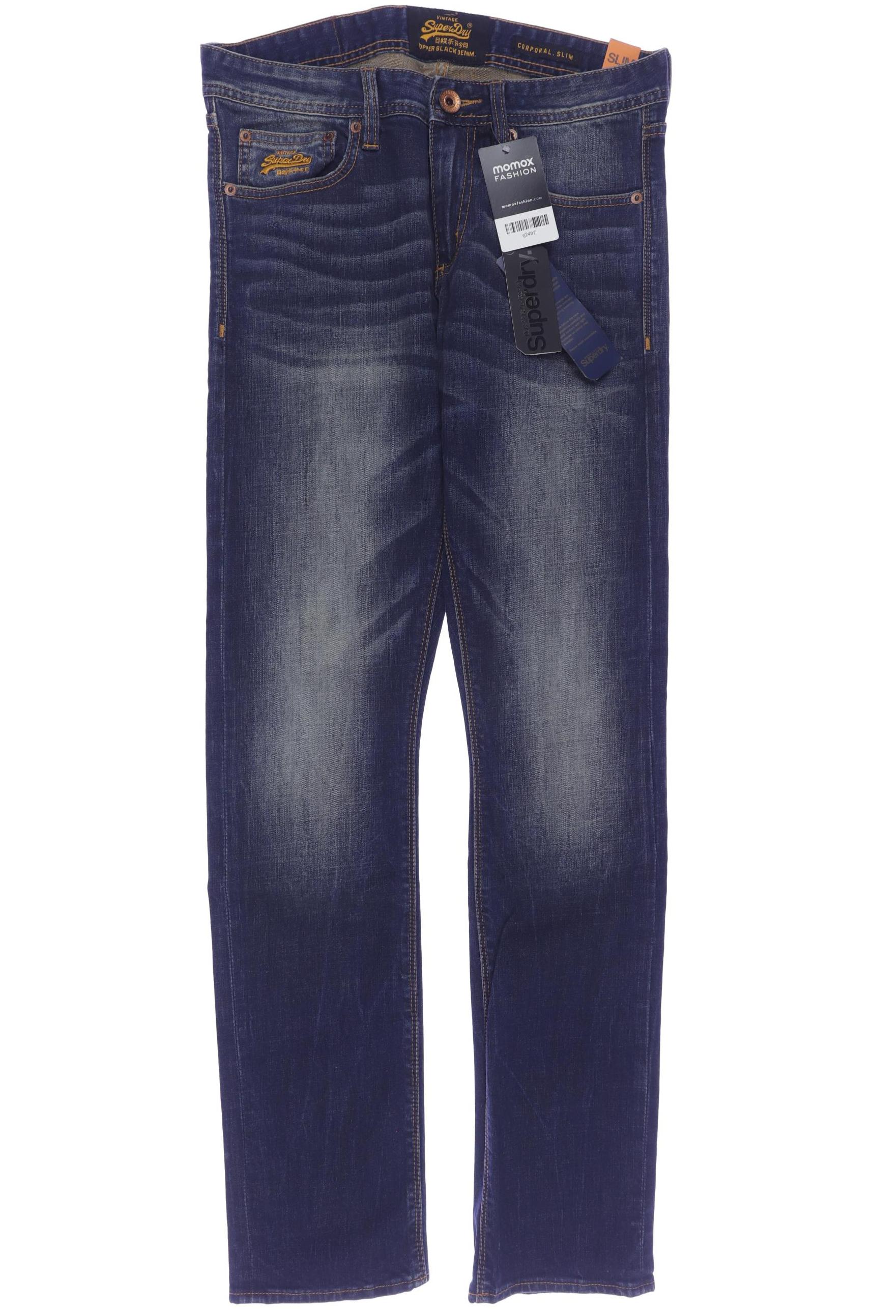 

Superdry Herren Jeans, marineblau, Gr. 30