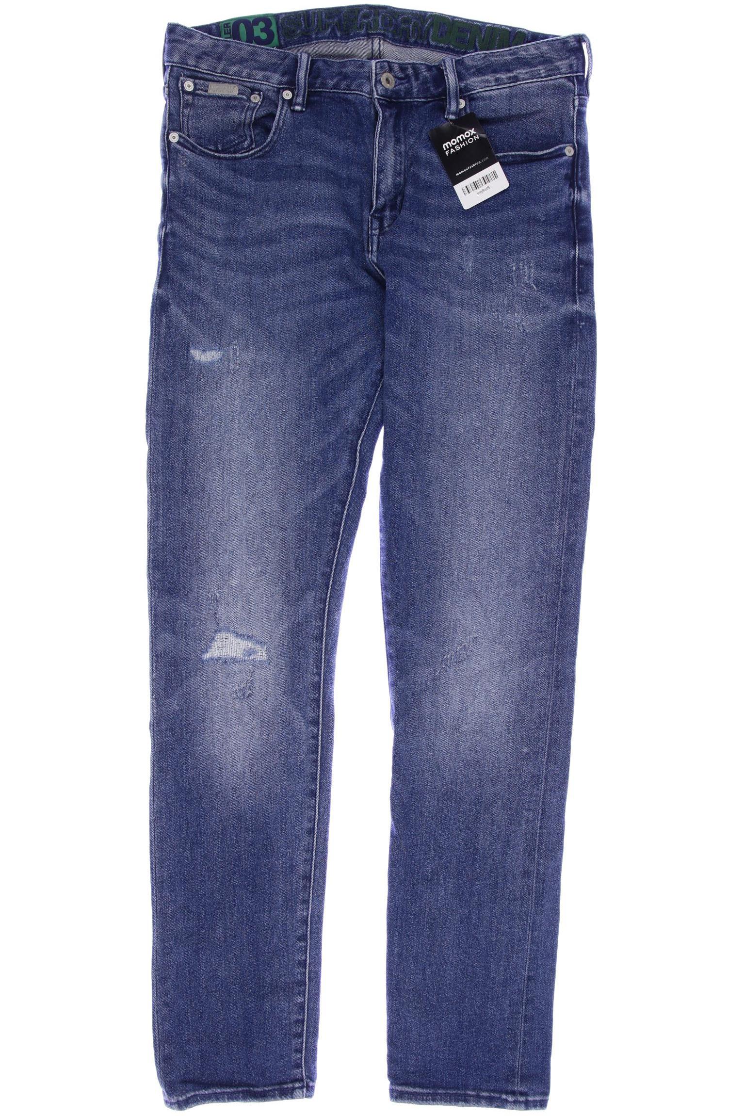 

Superdry Herren Jeans, blau