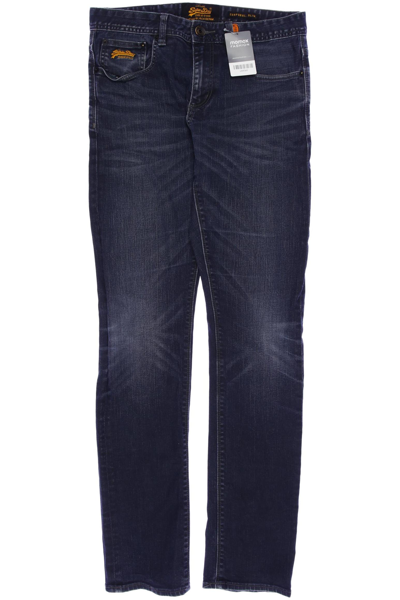 

Superdry Herren Jeans, marineblau, Gr. 32