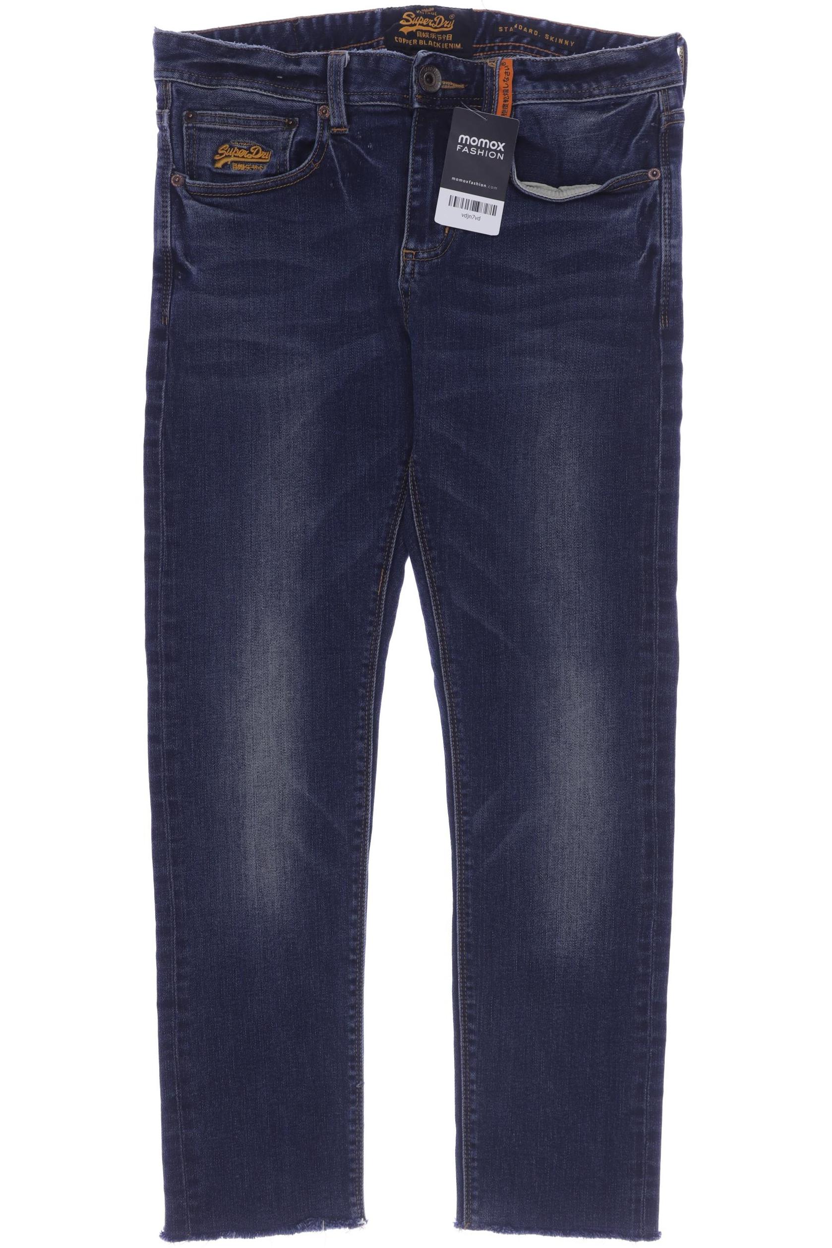 

Superdry Herren Jeans, marineblau